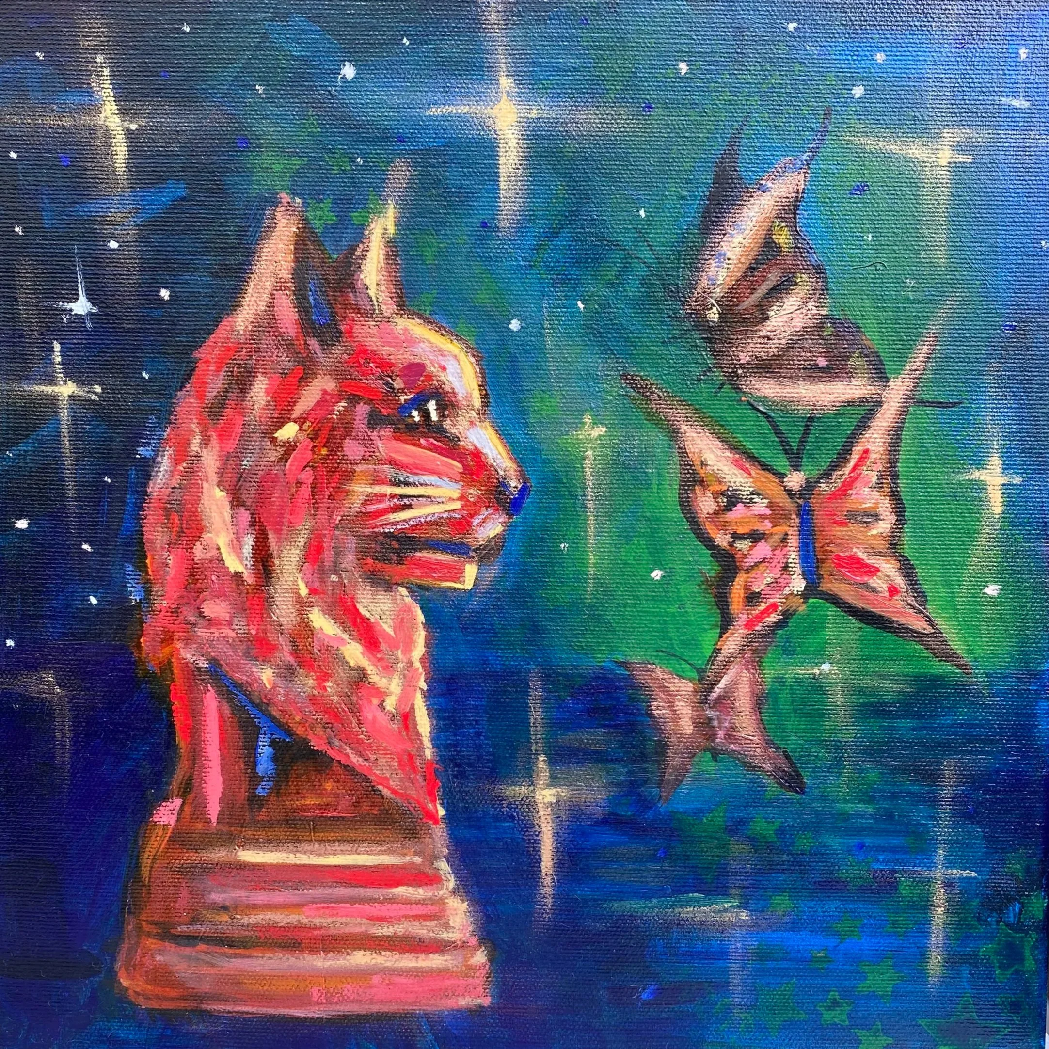 Magic - Zauberhaftes Gemälde auf Leinwand