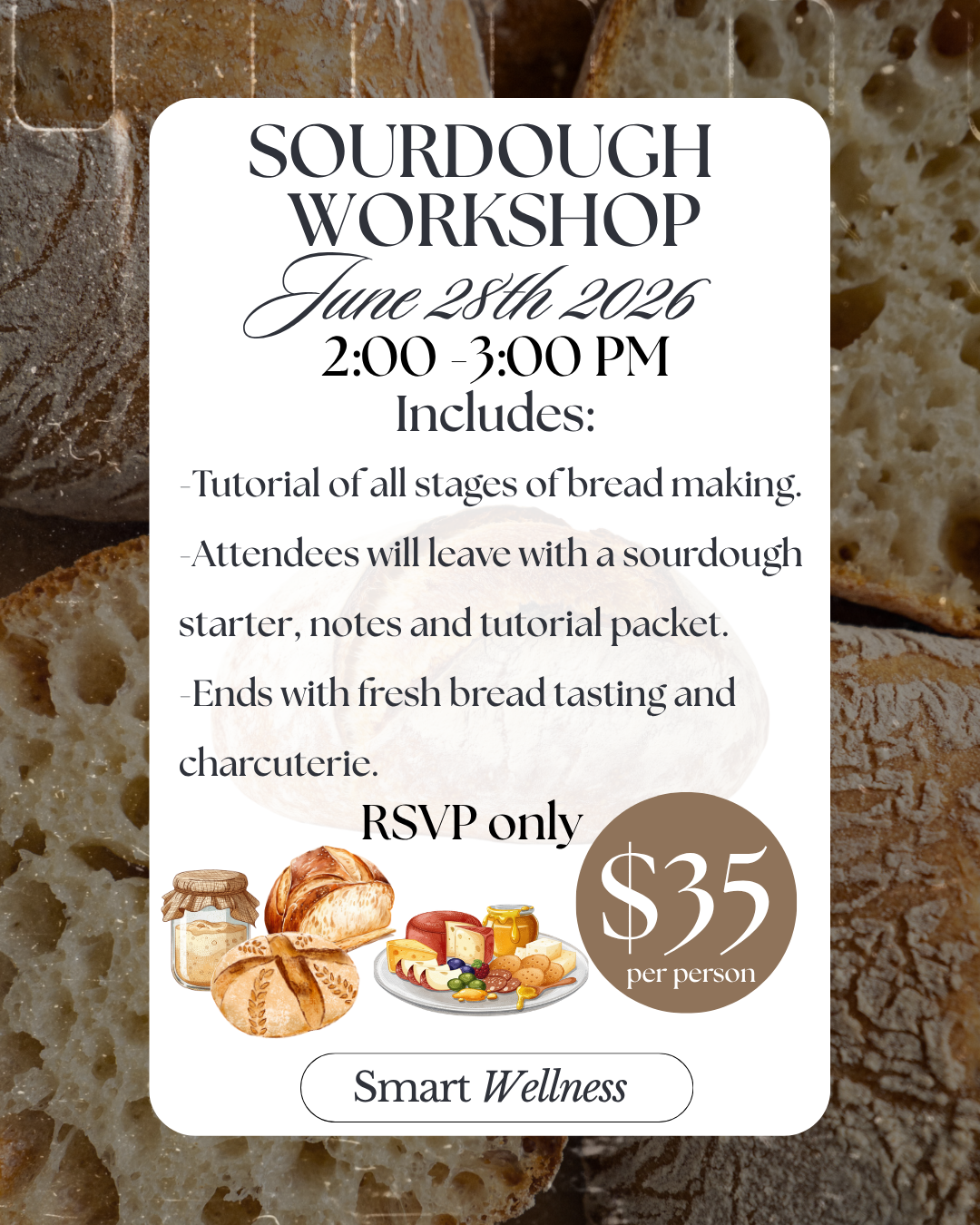 Sourdough Workshop with Aly