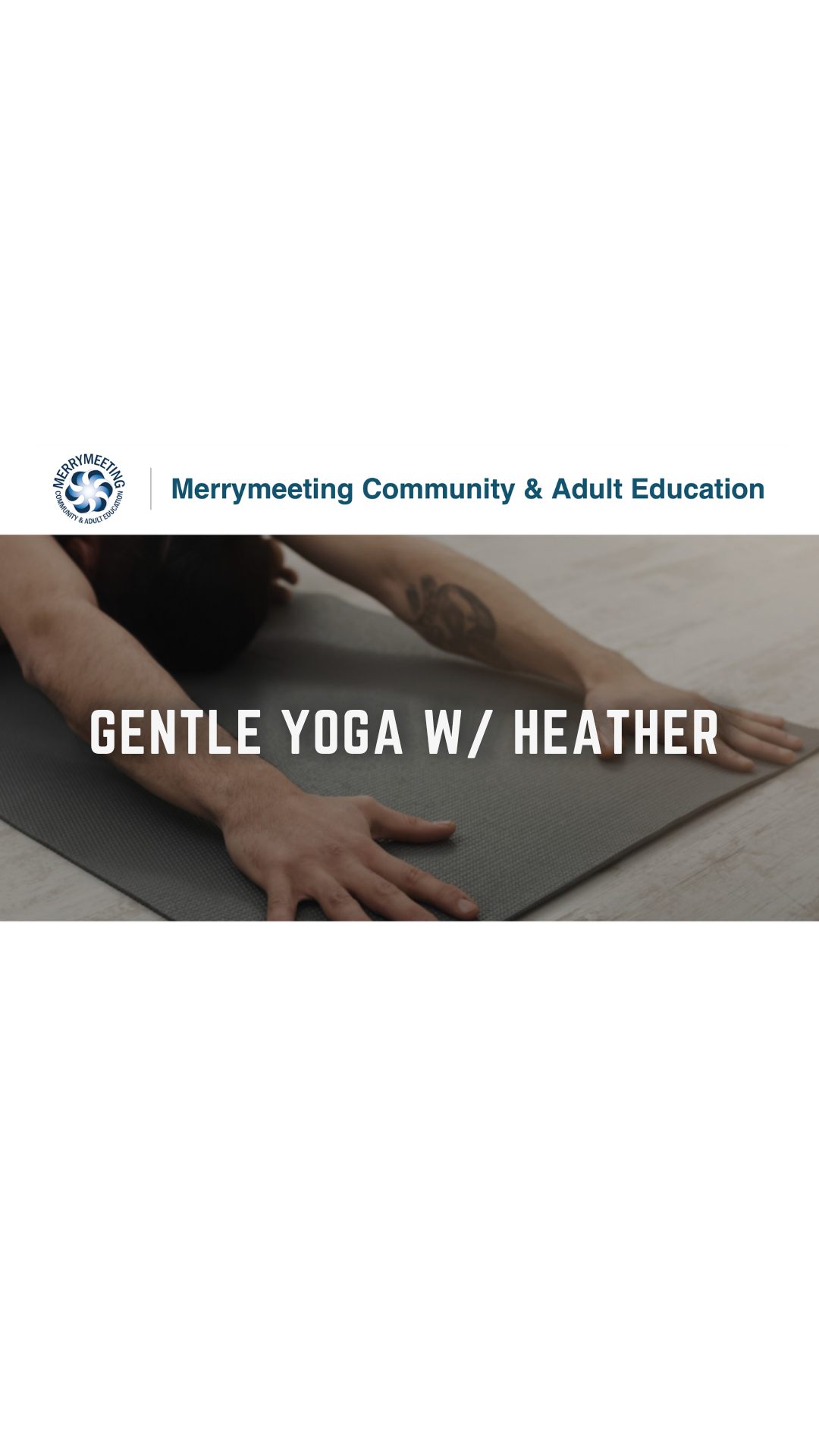 Gentle Yoga w/ Heather (Tuesday Session)
