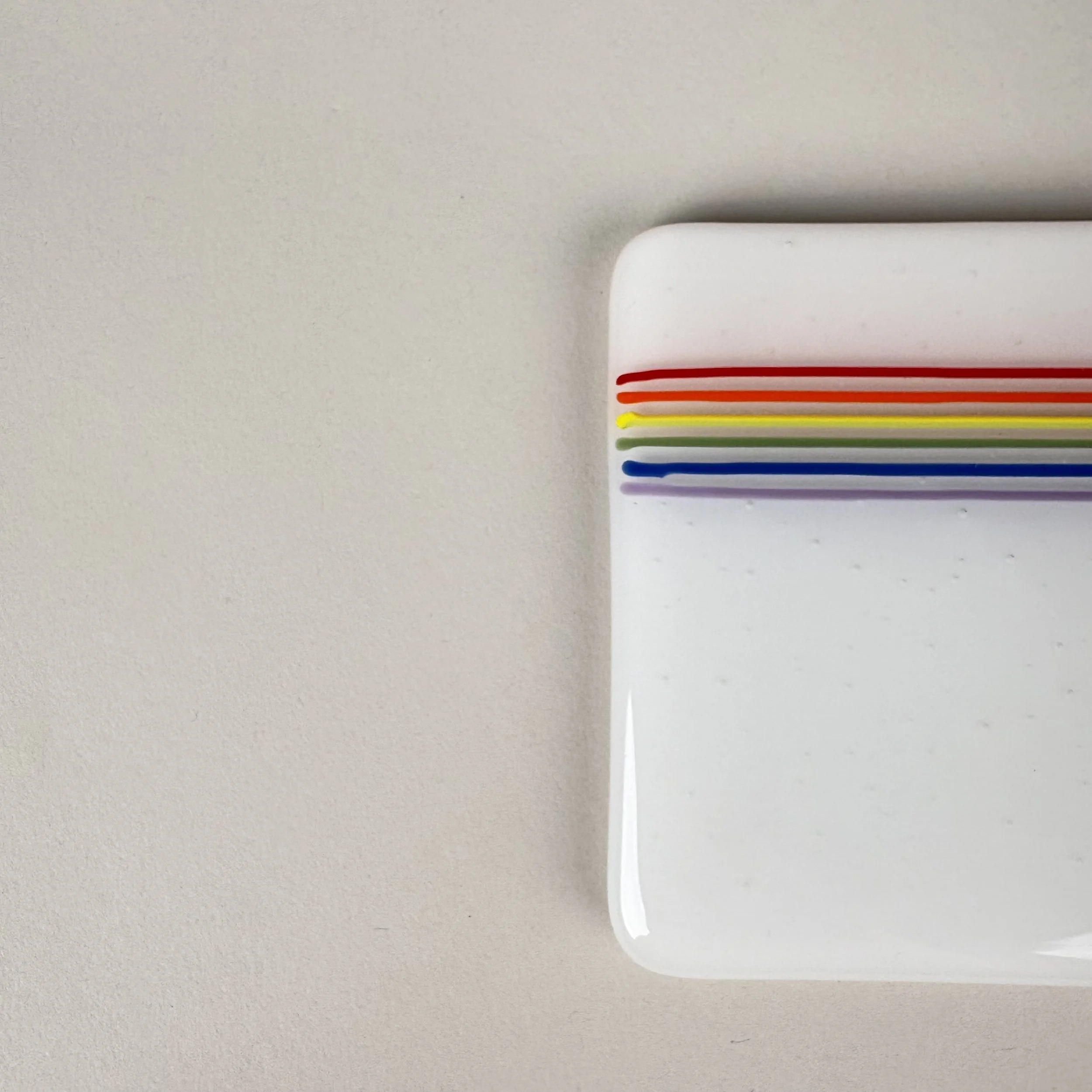 Rainbow Accent Coaster Set · detail