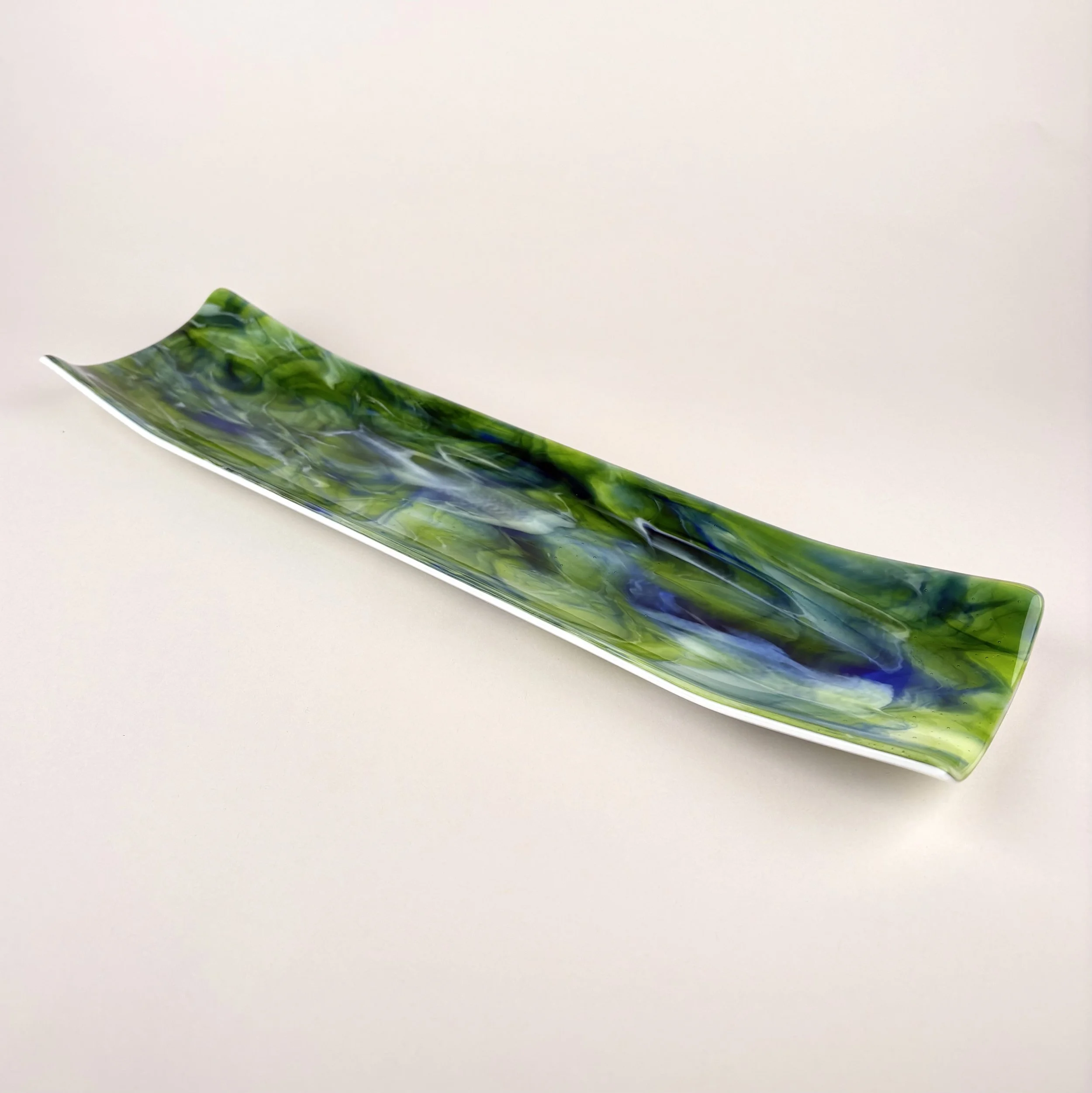 Long Channel — Green & Blue