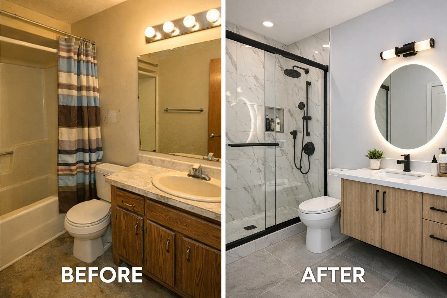 Updated Bathroom