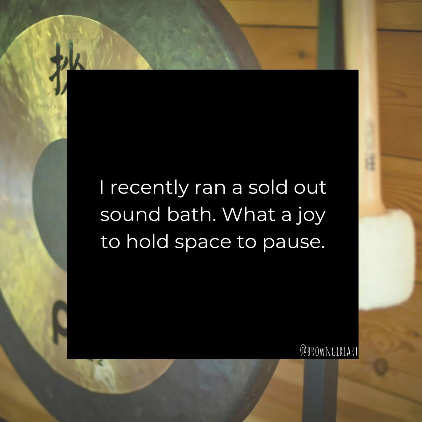 Back in September for a Harvest Moon gong bath 💛

Link in bio to book.

#theshifasanctuary #gongbathlondon #soundhealinglondon #restisresistance #stayhuman
