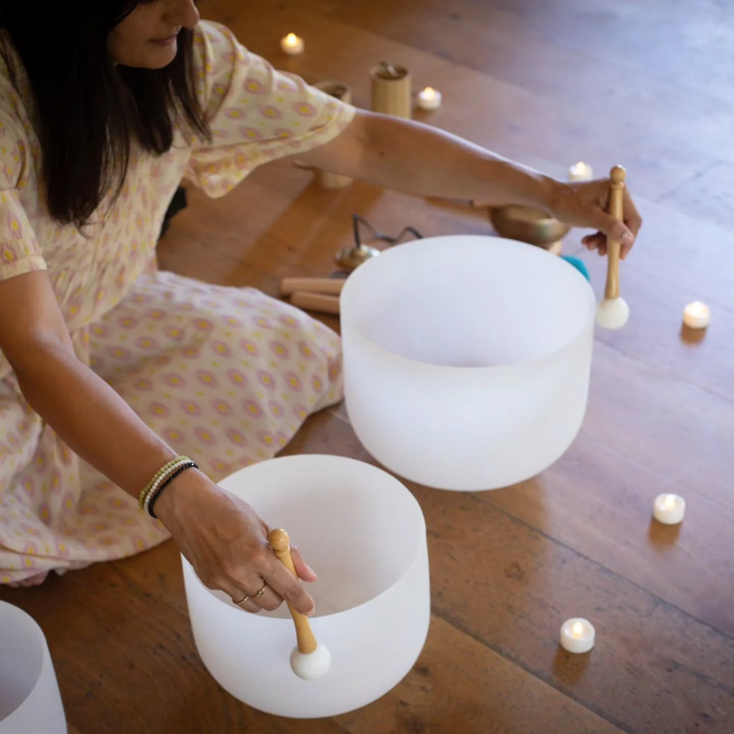 Creating time to pause and rest holds so much power. Even when - especially when - the world is on fire.

Sound healing is a space for that. To rest and reset.

One spot left for the New Moon sound bath on Friday 10th July. Link to tickets in bio.

A