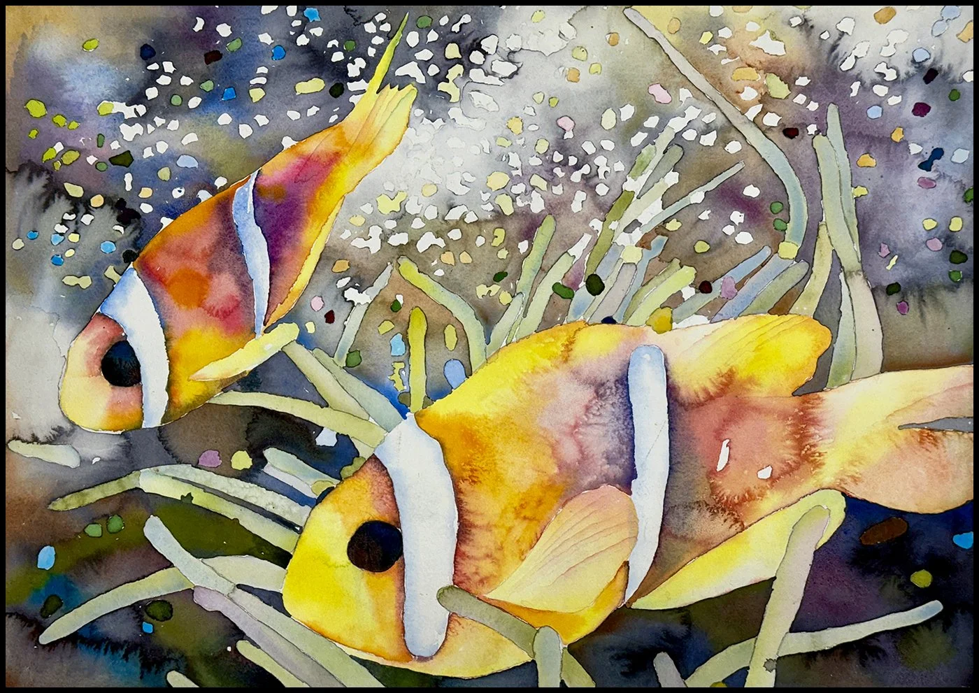 Reference Photo and Finished Painting