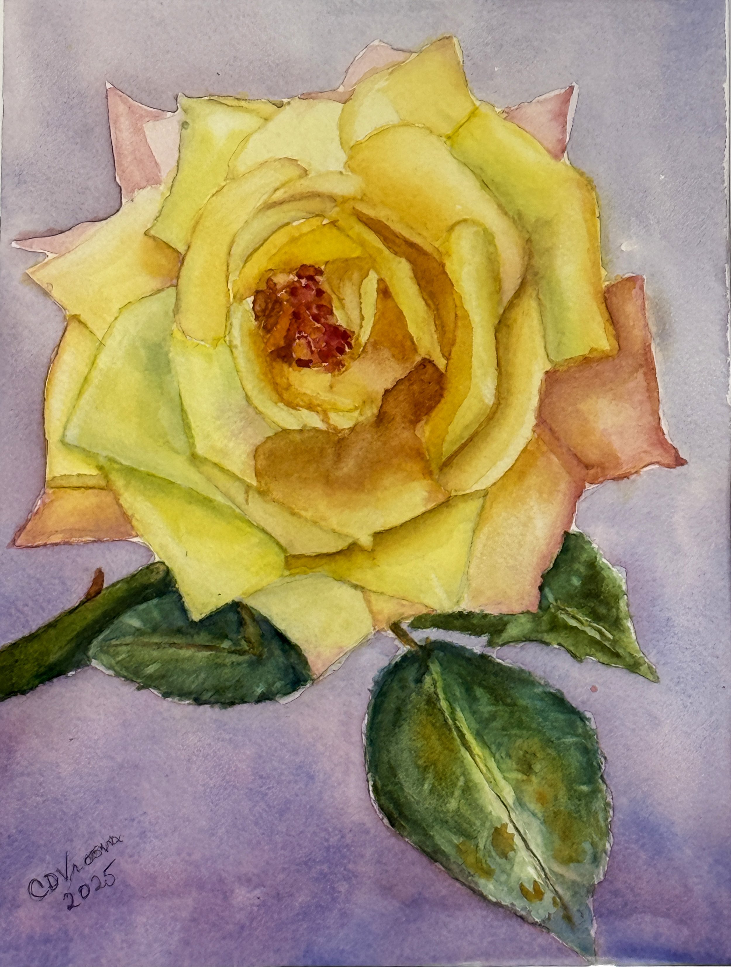 Cynthia Vroom, Untitled, Watercolor on Paper
