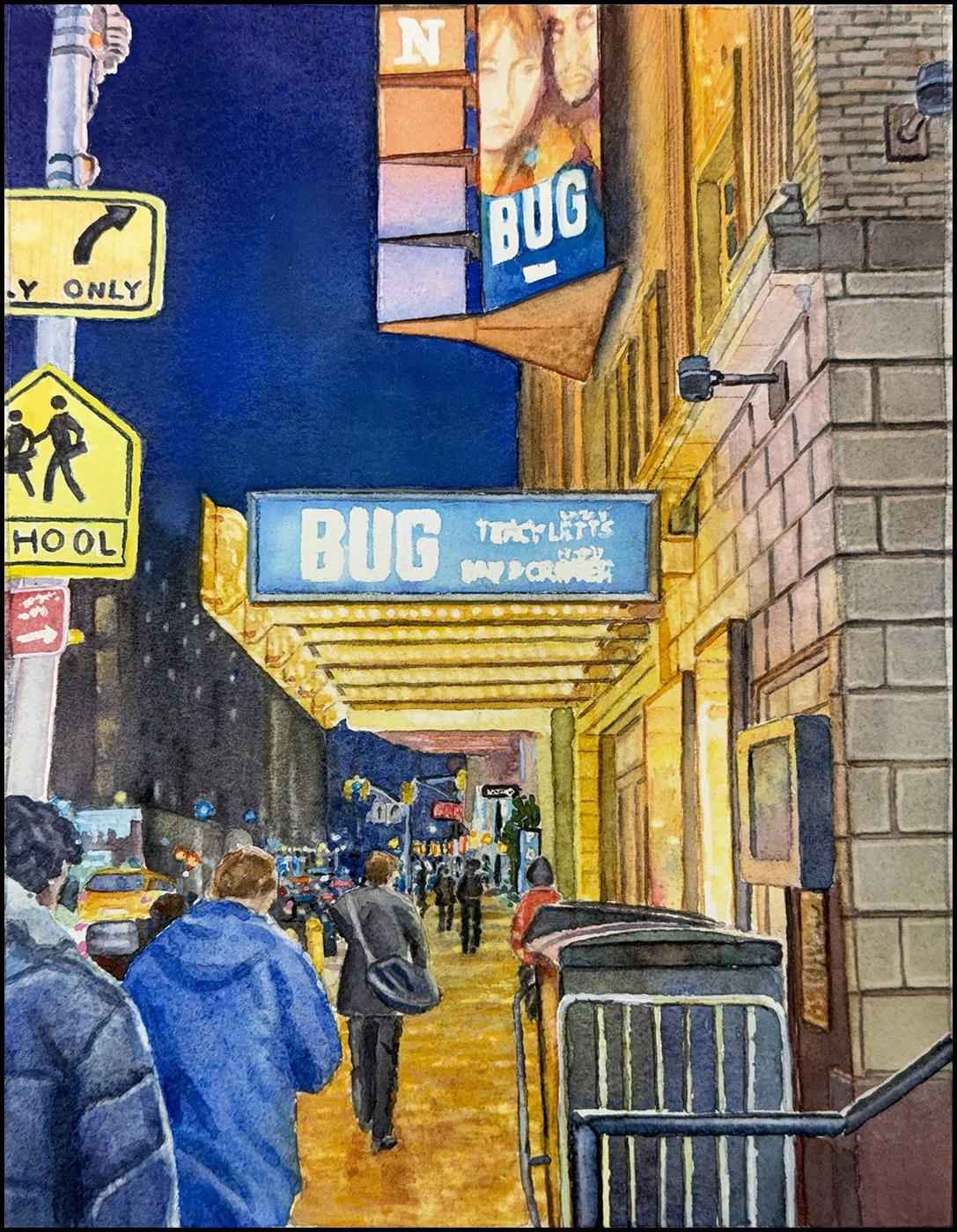 Finished Watercolor Painting