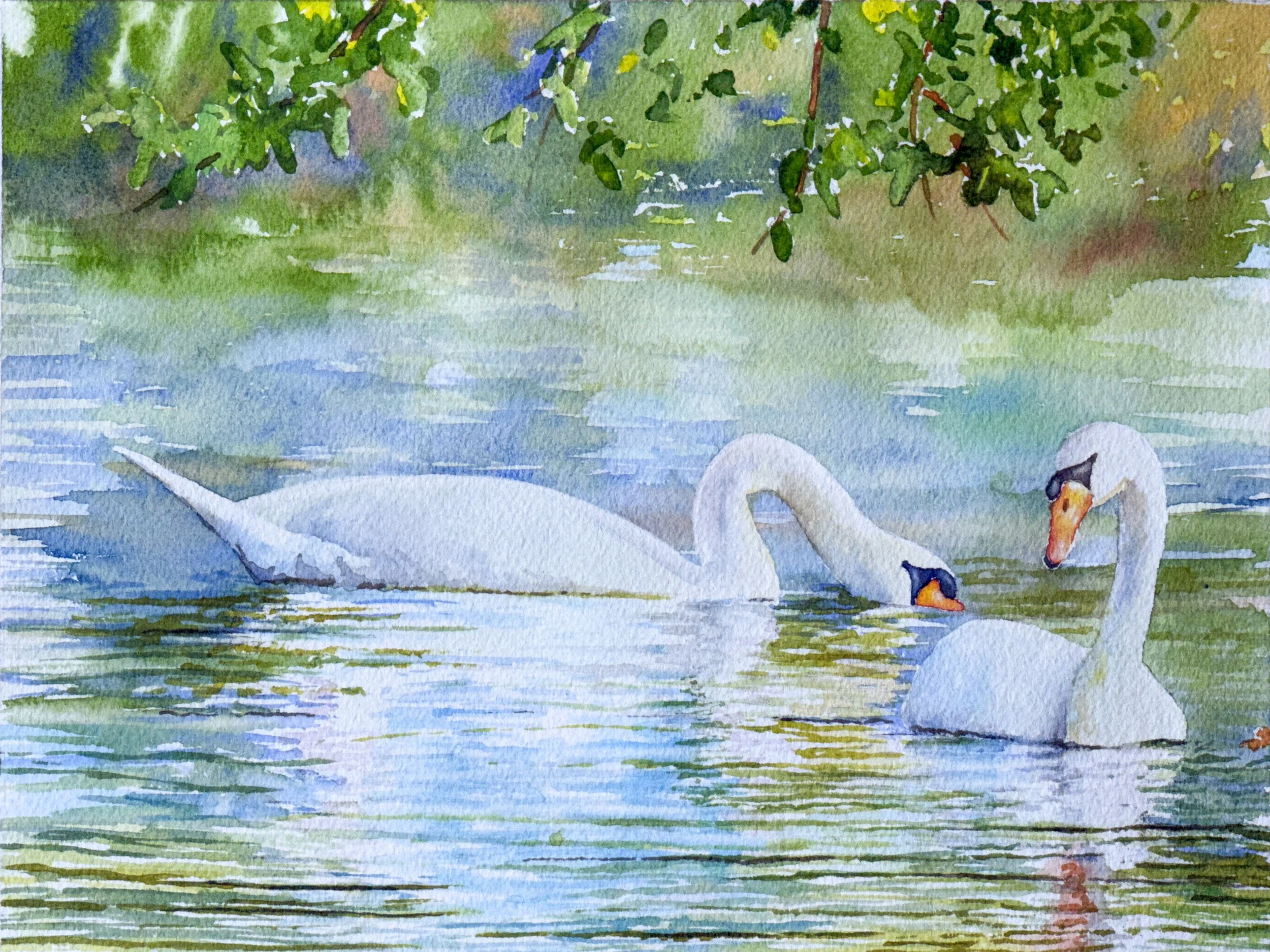 "Avalon: Autumn Light," Ross Barbera, Acrylic on Canvas, 48" x 32",