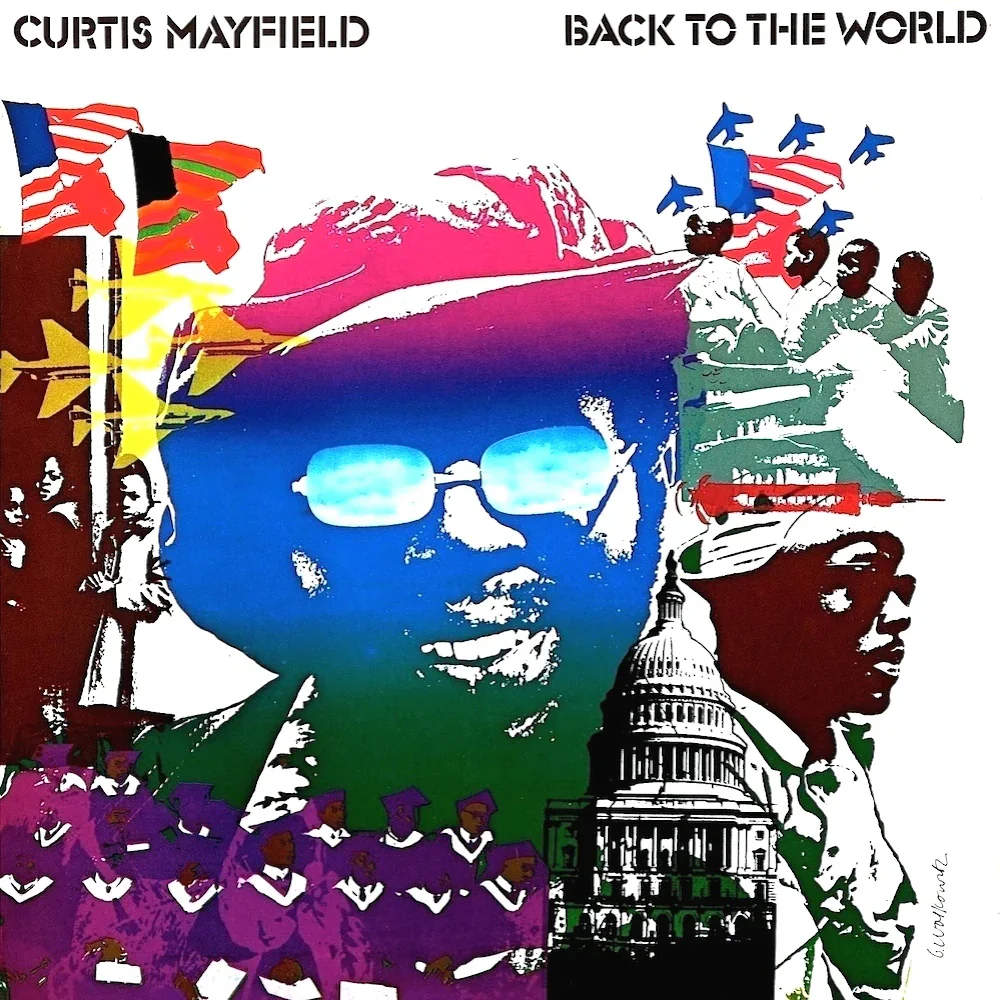 Curtis Mayfield - Back to the World LP [c]