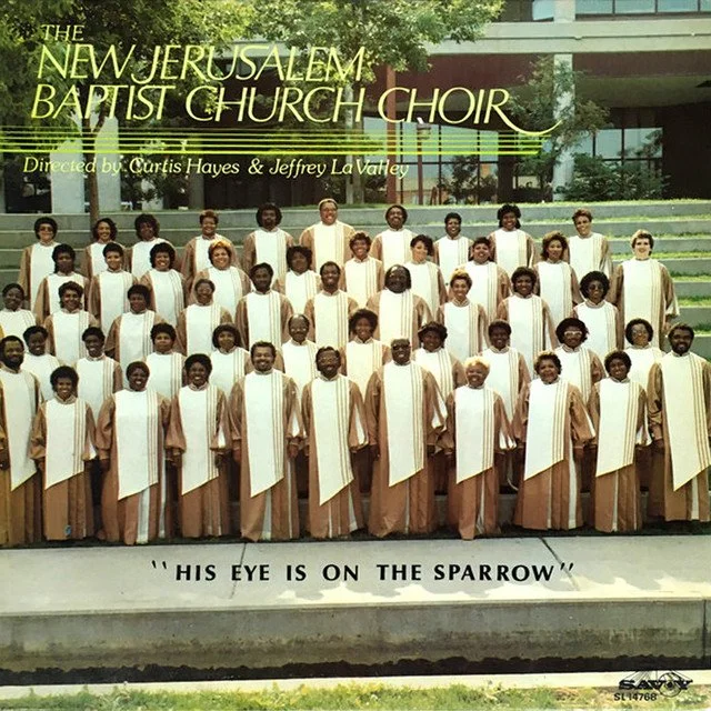 New Jerusalem Baptist Church Choir - His Eye is on the Sparrow LP