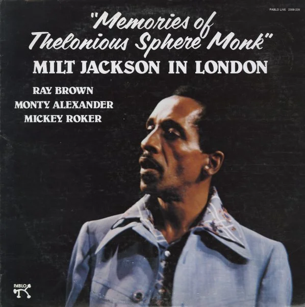 Milt Jackson - Memories Of Thelonious Sphere Monk (Milt Jackson In London) LP [c]