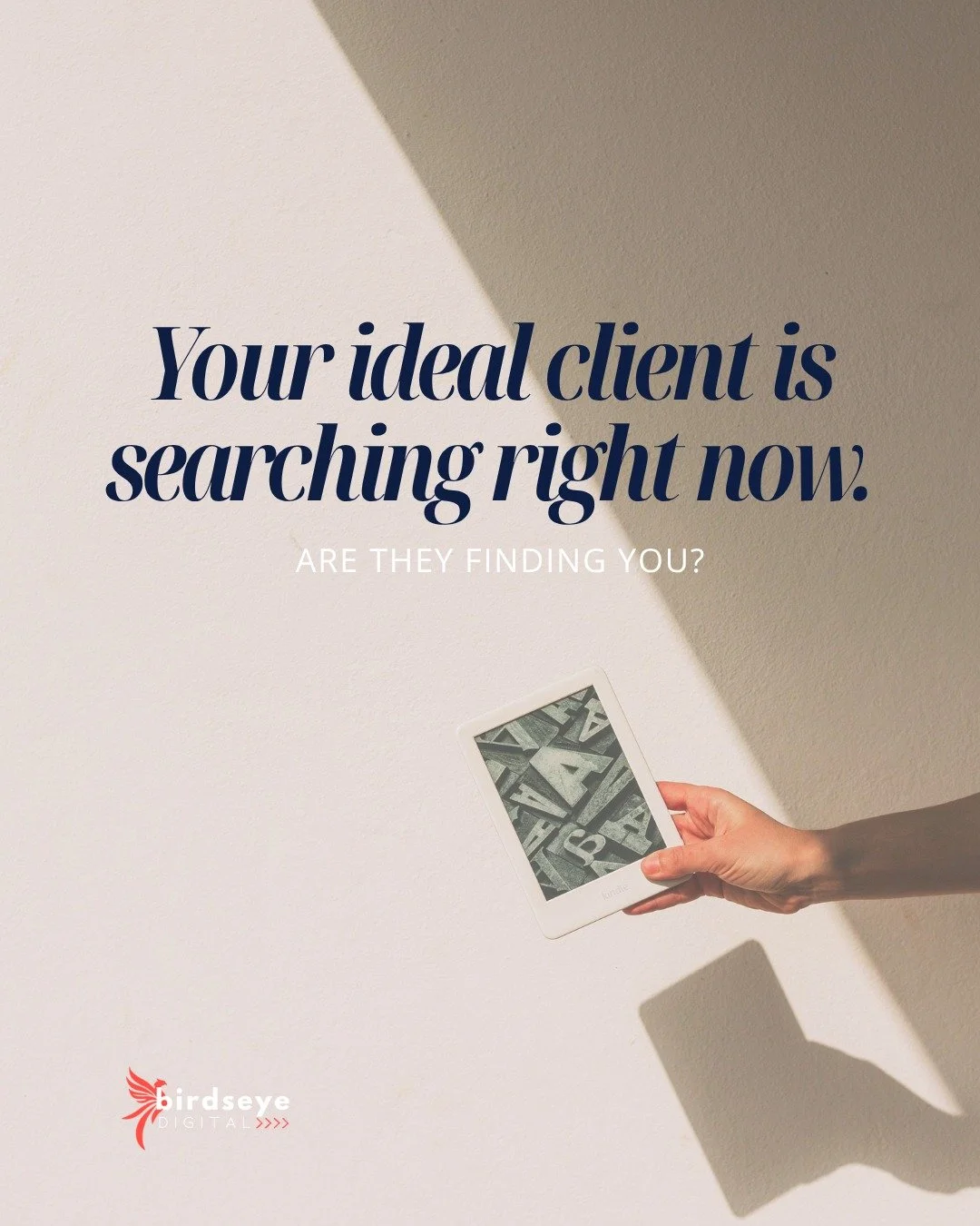 If your ideal client searched for what you do right now, would they find you? 🦩

Professional SEO is not about gaming an algorithm. It is about building a digital presence that search engines trust and that your ideal client finds at exactly the rig
