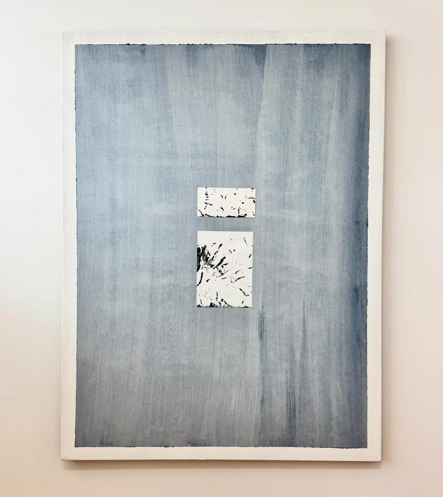 Worte die nicht geschrieben wurden 
Words haven&rsquo;t been written, 2026

Acrylic and paper on canvas 

160 x 120 x 5 cm / 62,99 x 47,24 x 1,96 inch 
#powerofwords #acryliconpaper #berlinart #humanmade #writingcommunityofinstagram @simon_maximilian