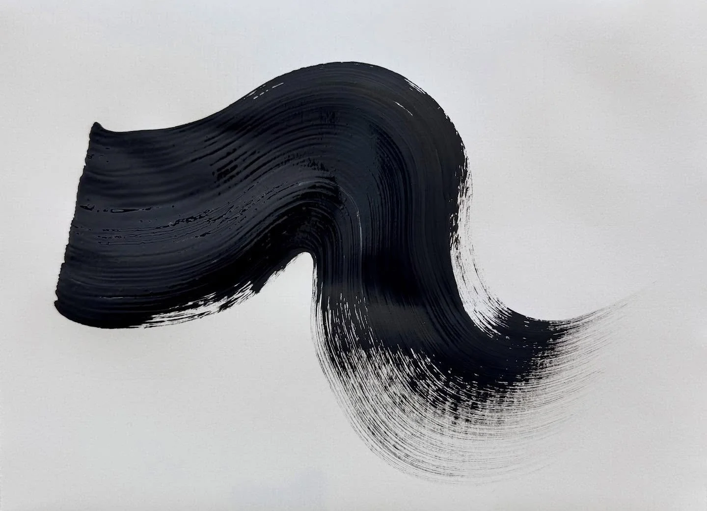 Pure 

Acrylic on stationary, DIN A4

#contemporyart #theblackestblack @stuartsemple #brush #brushstroke #berlinart #eiswerder #berlinartist #gesture