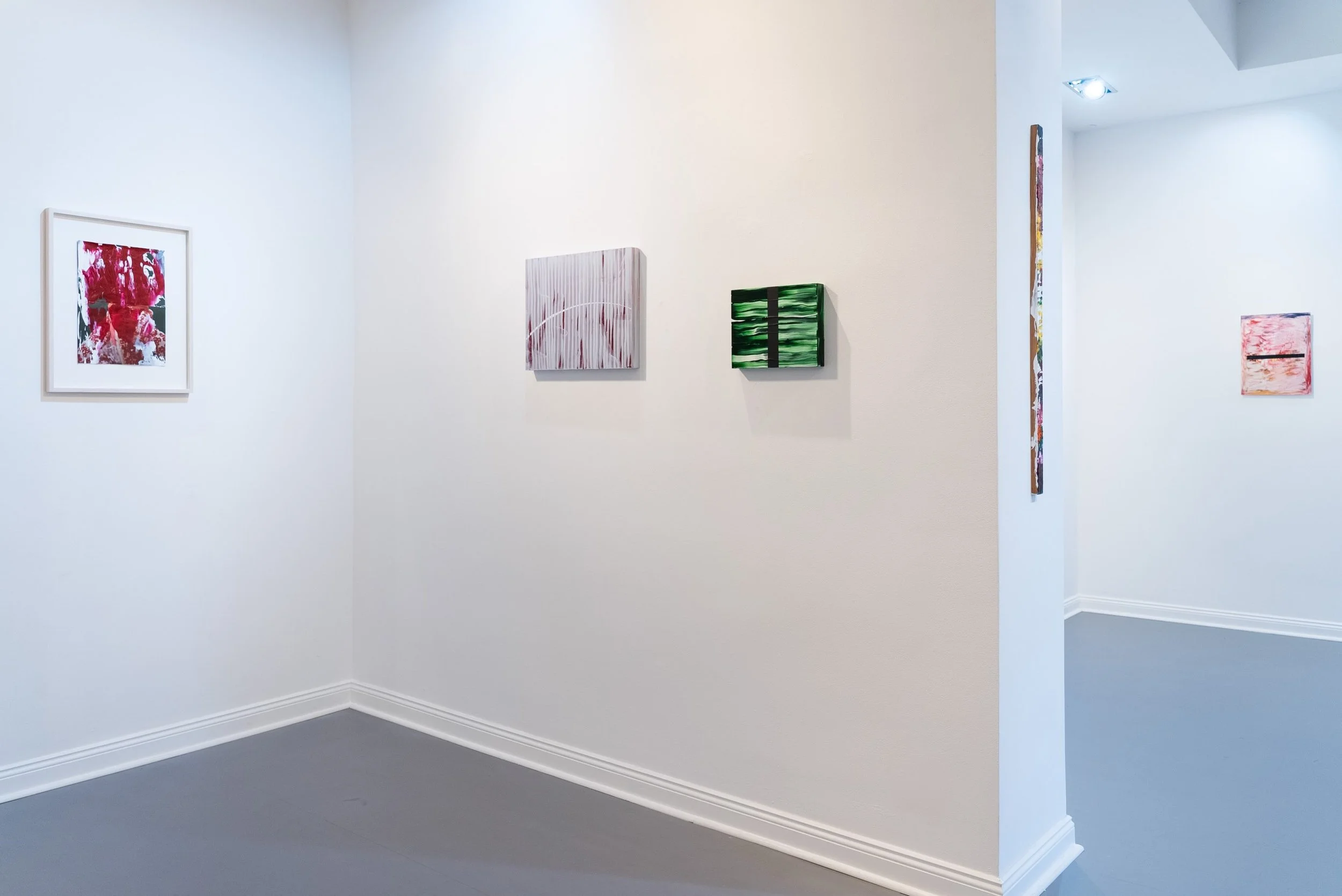 Installation views from my first exhibition at @hilleckesgallery in Berlin, October 2025. 
Until then my paintings have mostly existed in the privacy of the studio. This exhibition was the moment the work entered the world - and the moment I began to