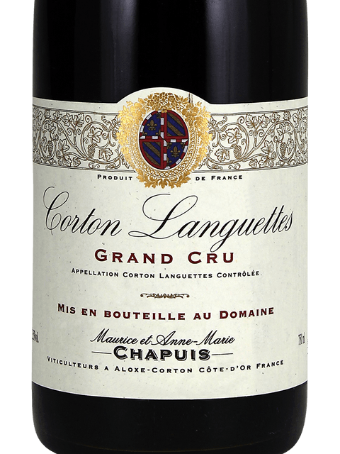 2022 Domaine Chapuis Corton Grand Cru 'Les Languettes'