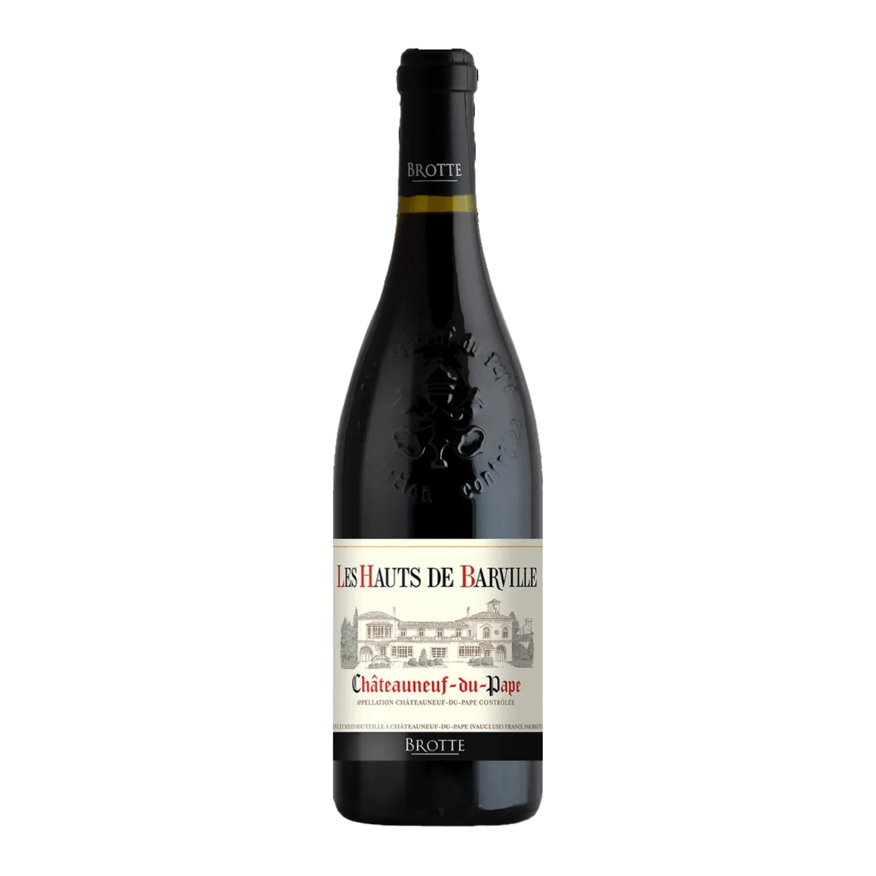 2022 Maison Brotte Châteauneuf-du-Pape Rouge 'Les Hauts de Barville' 0,75 L - 6 Bottles
