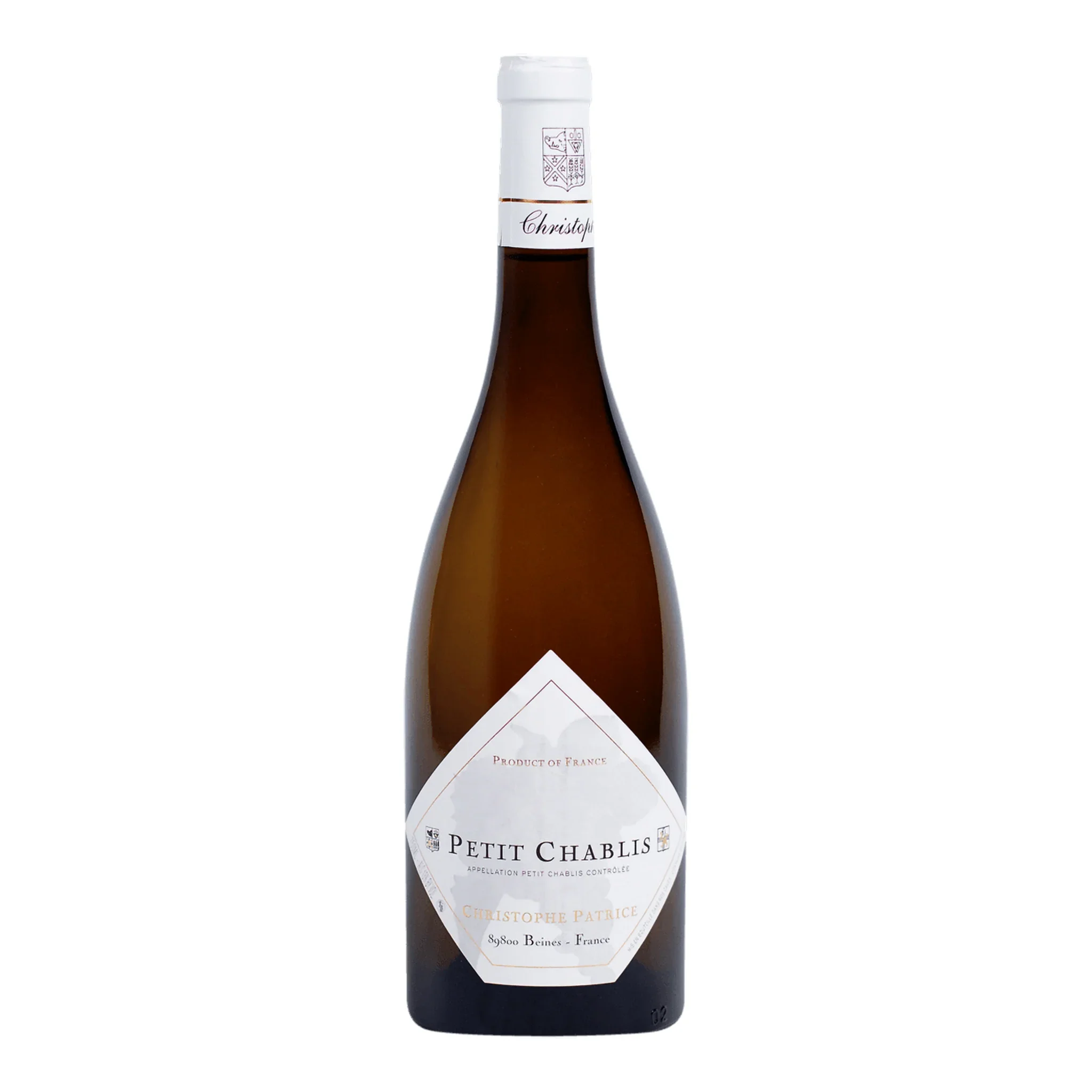 2023 Domaine Christophe Patrice Petit Chablis 0,75 L - 6 Bottles