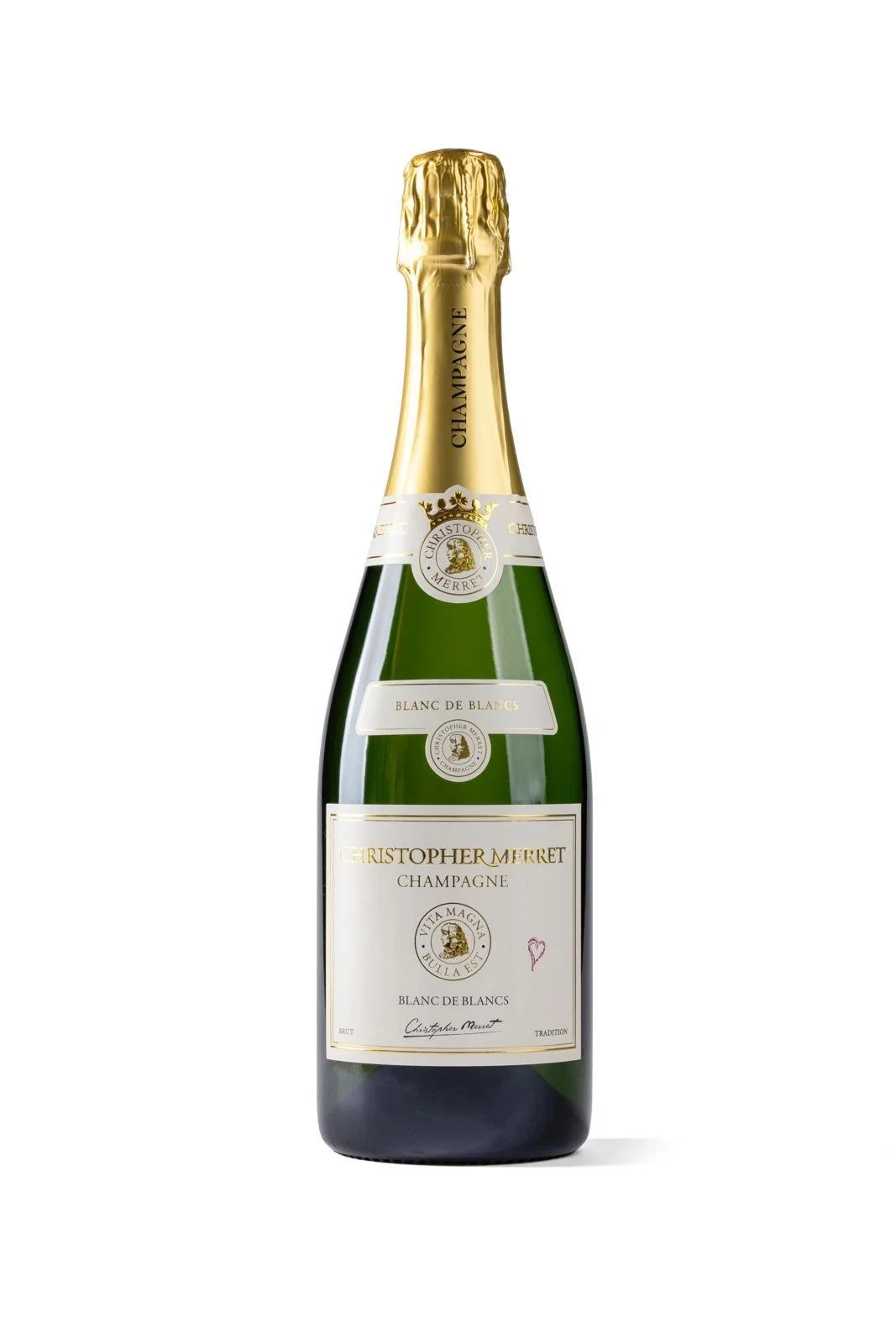 Christopher Merret Champagne Blanc de Blanc 0,75 L - 6 Bottles