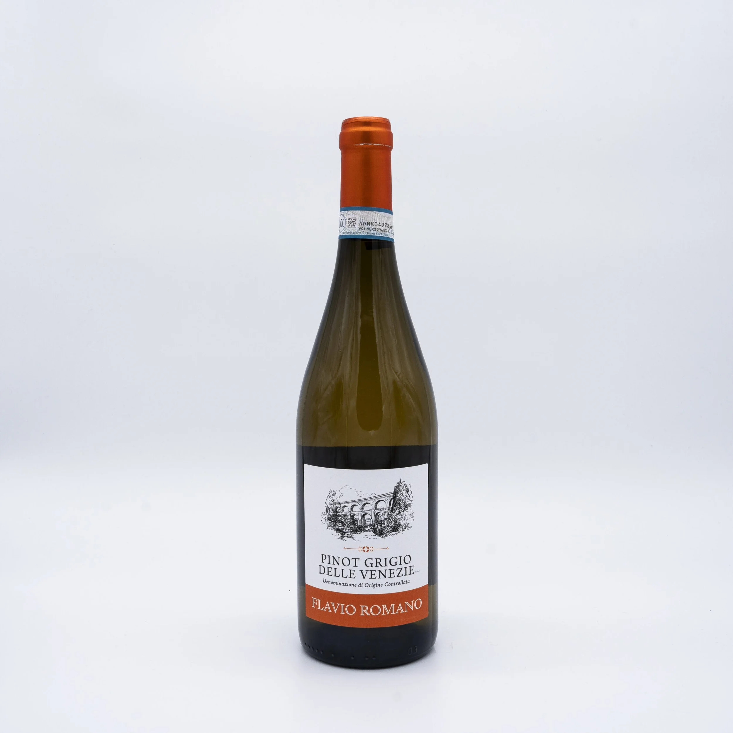 2025 Flavio Romano Pinot Grigio delle Venezie 0,75 L - 12 Bottles