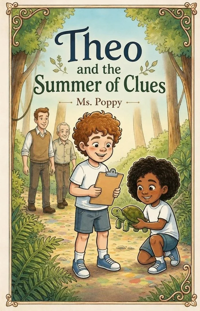Book Cover Theo and the Summer of Clues