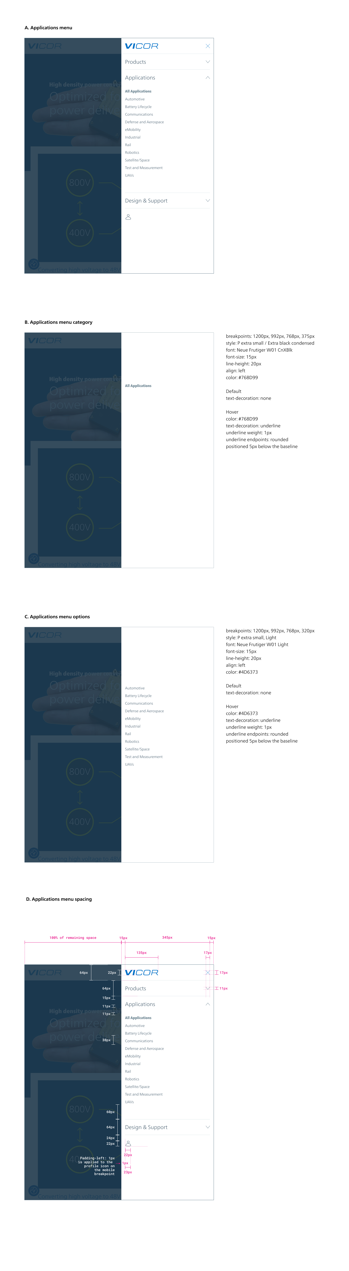 768px - Styling - Applications menu - Tablet Portrait.png
