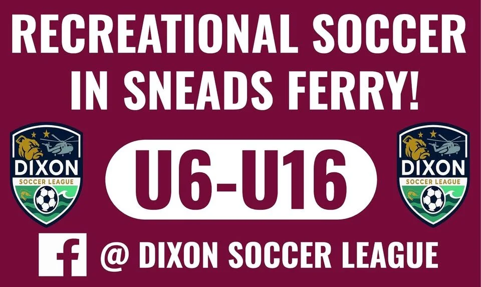 Dixon Soccer League banner