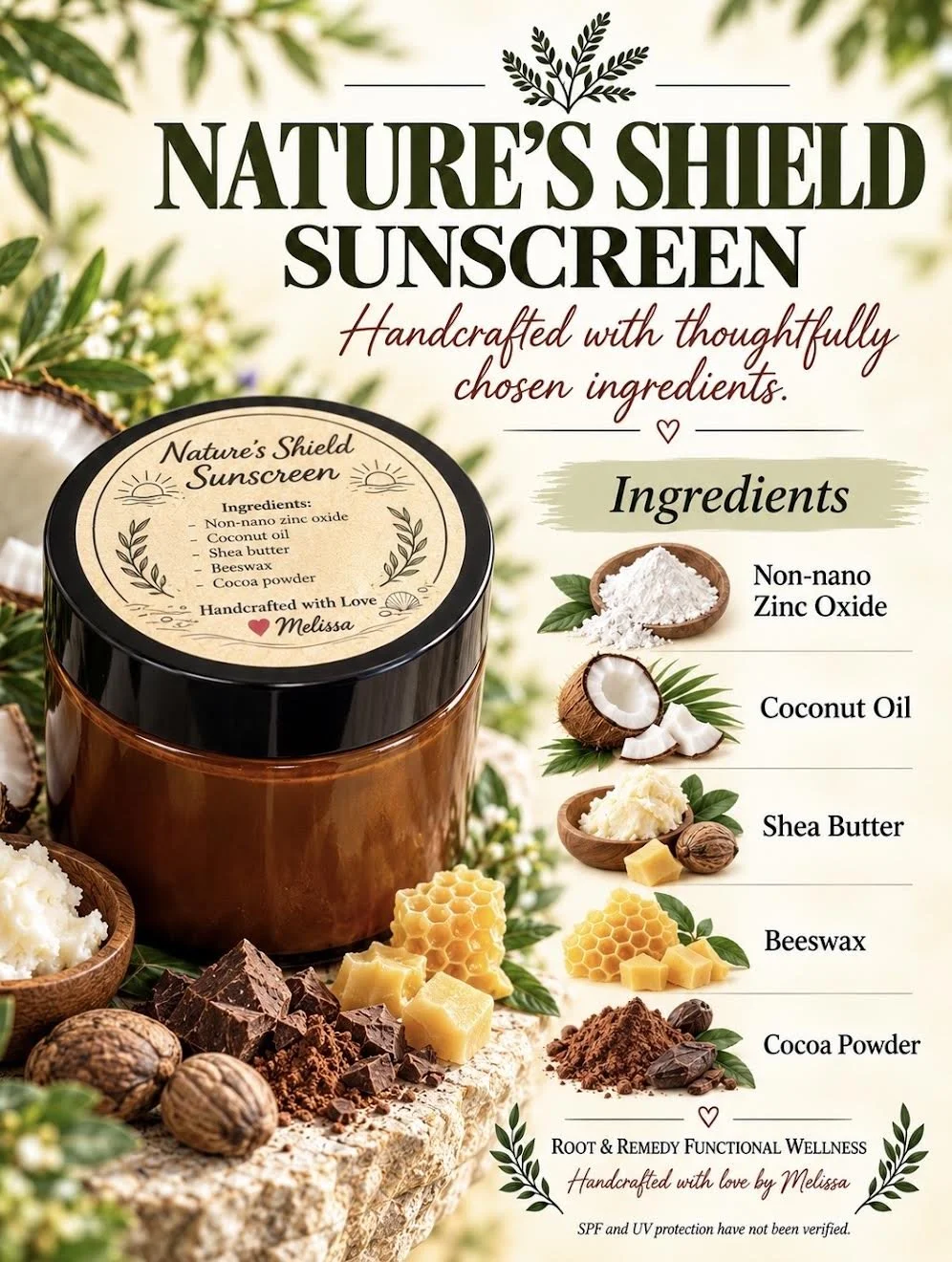 Nature's Shield Sunscreen 6 oz.
