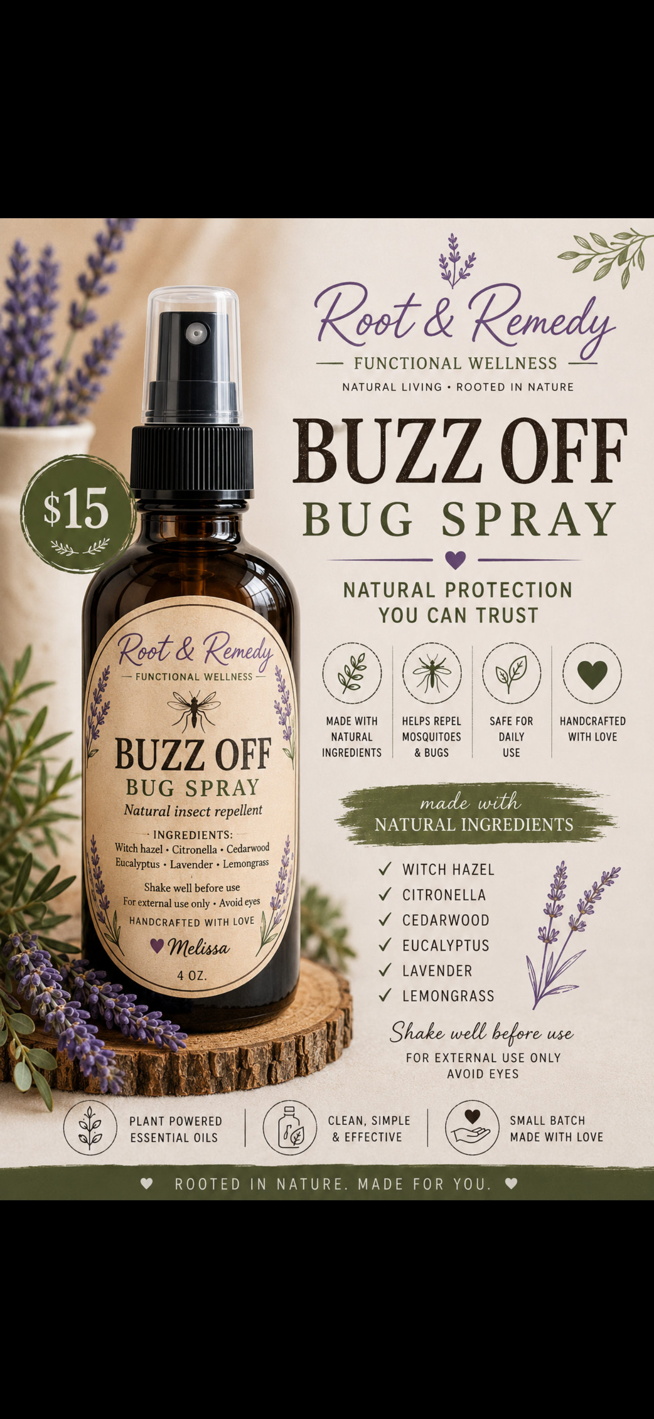 Buzz Off Bug Spray