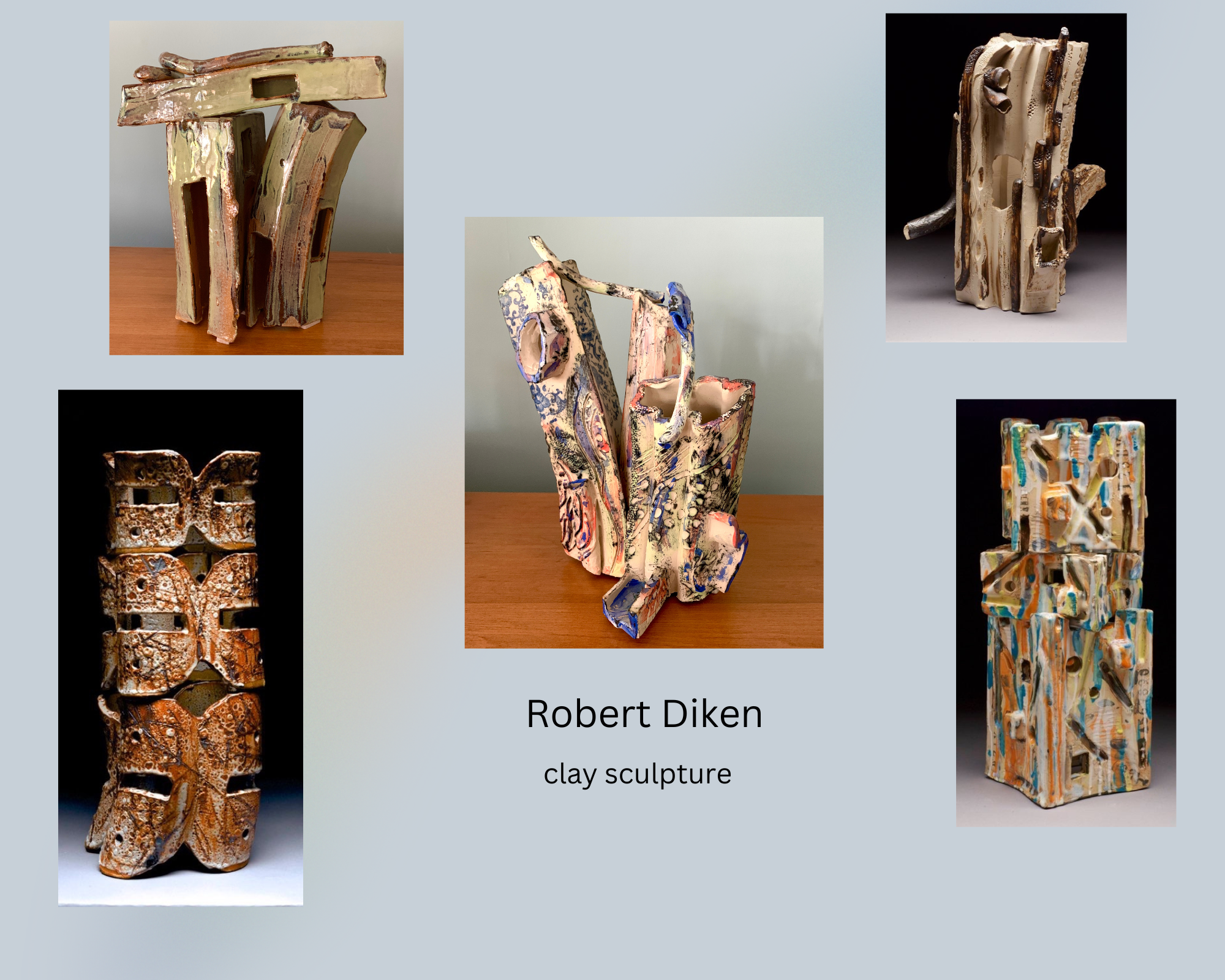 Robert Diken / Clay Sculpture