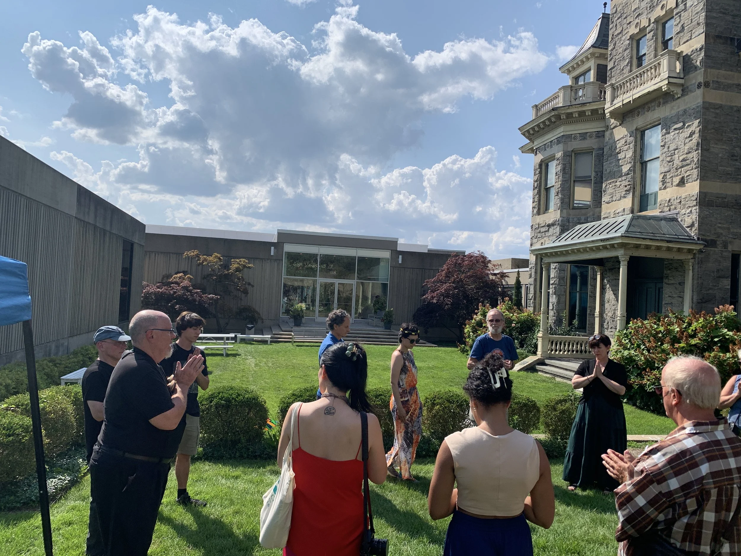 Cone9Colab / Walking Meditation / Hudson River Museum