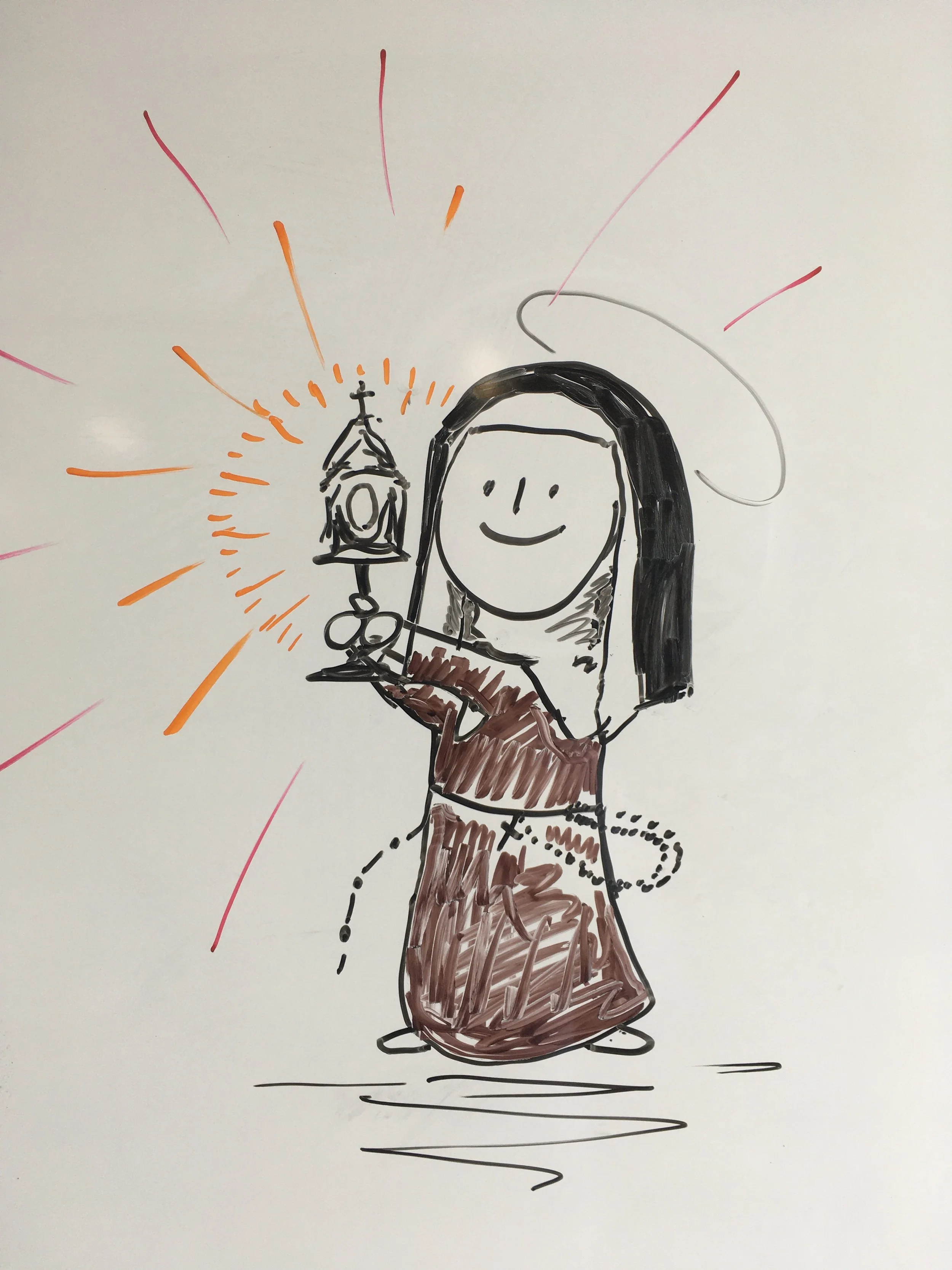 St. Claire of Assisi!