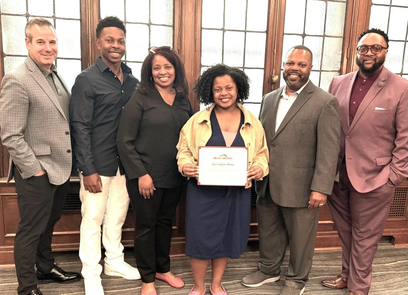 Two City Honors Seniors Awarded College Scholarships from BankOnBuffalo
