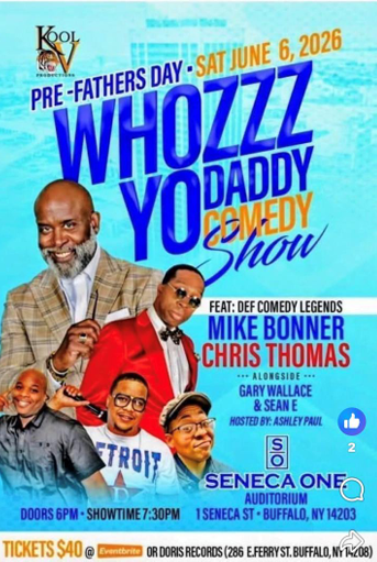 Heavy Hitters of Humor: Def Comedy Jam Legends Mike Bonner &amp; Chris Thomas Bring Non-Stop Comedy Fire to Buffalo