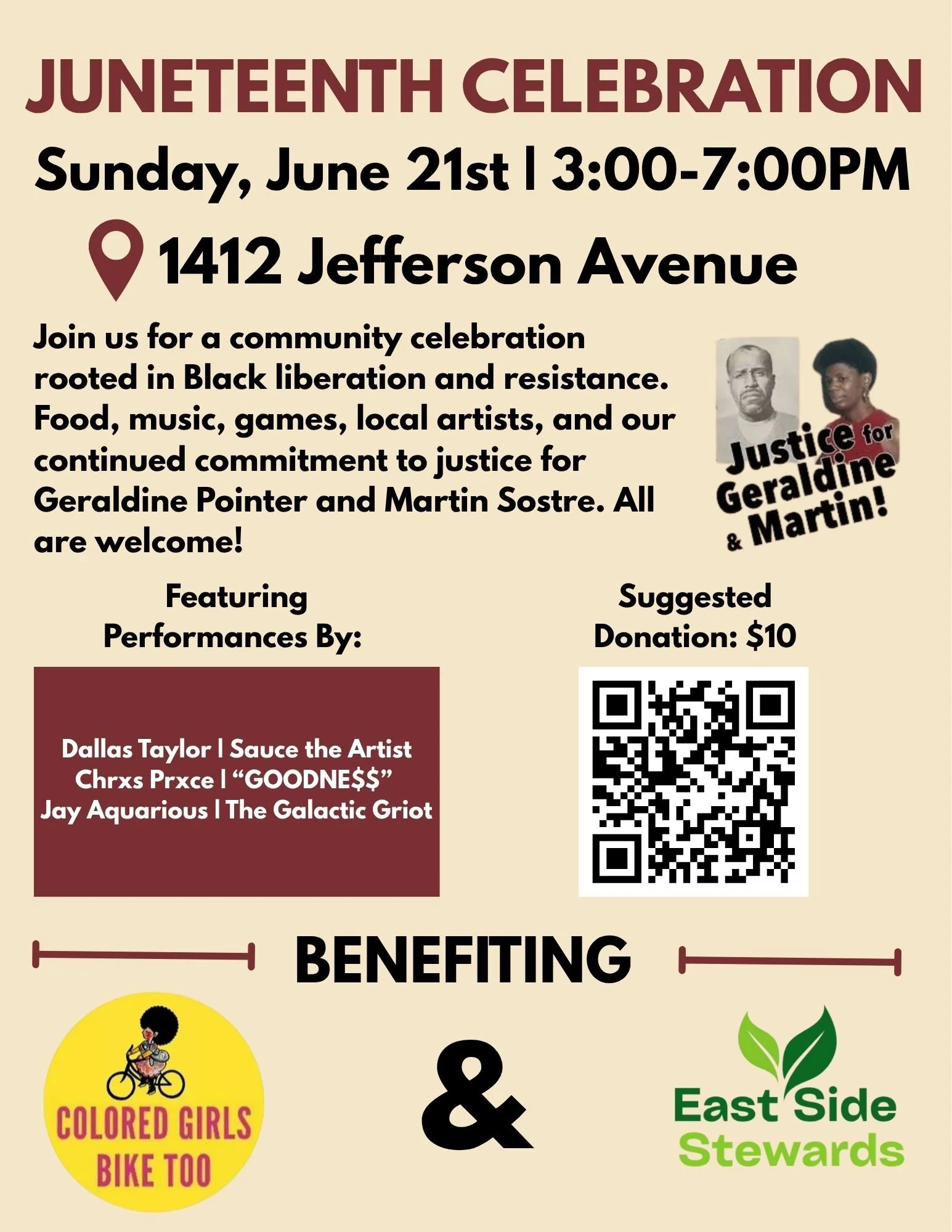 Juneteenth Celebration Cookout