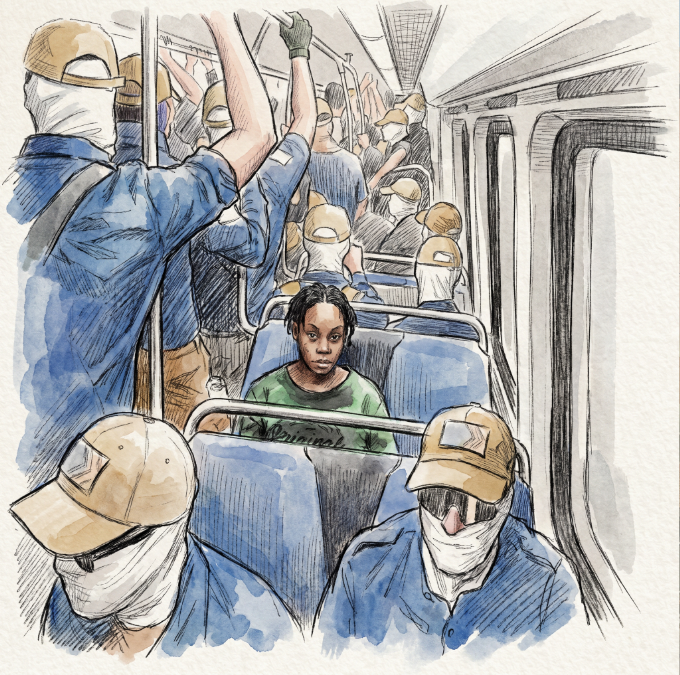 A Metro Car Photo Became a Portrait of Trump’s America