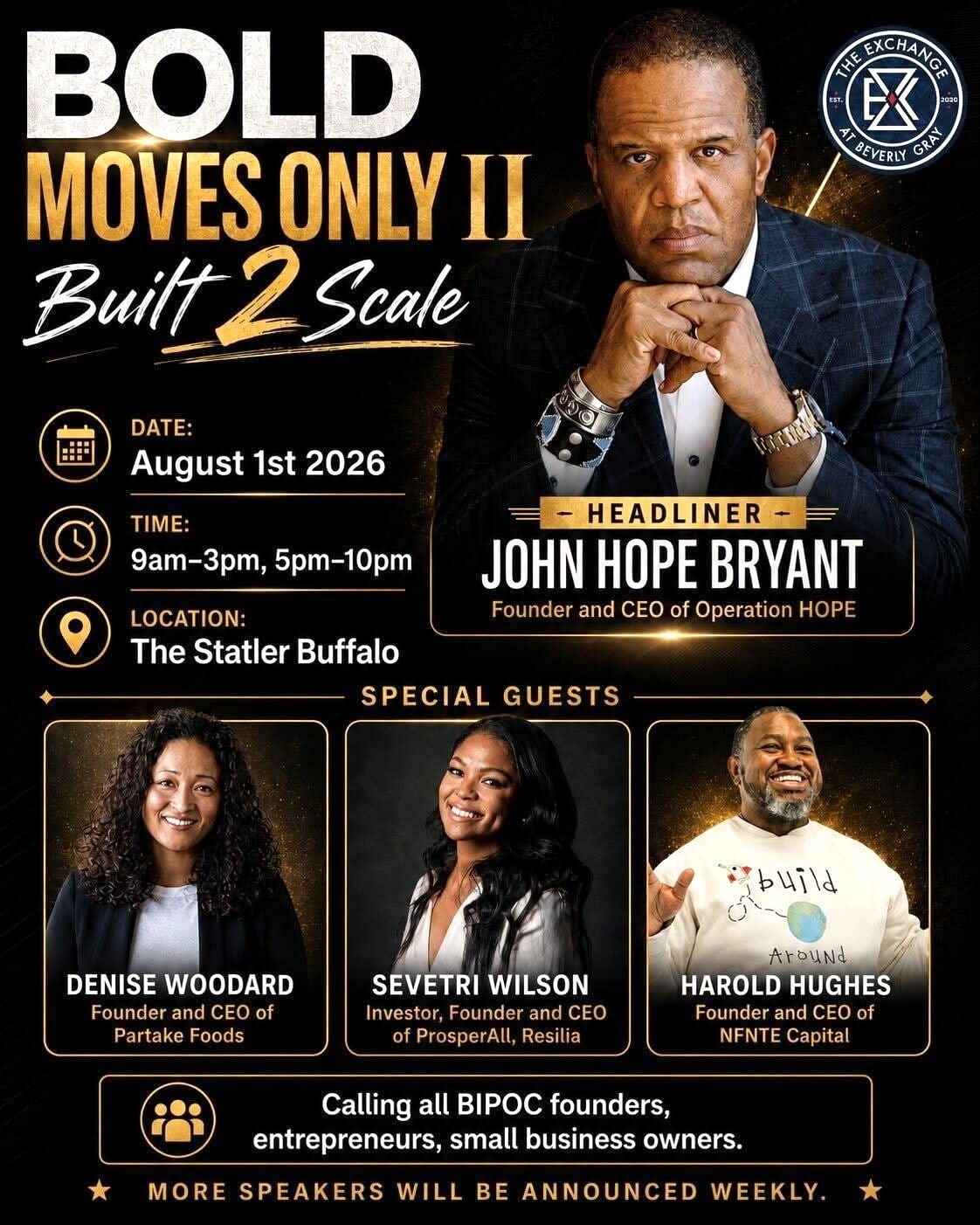 Buffalo’s Second Annual Black Business Month Conference Moves to The Statler