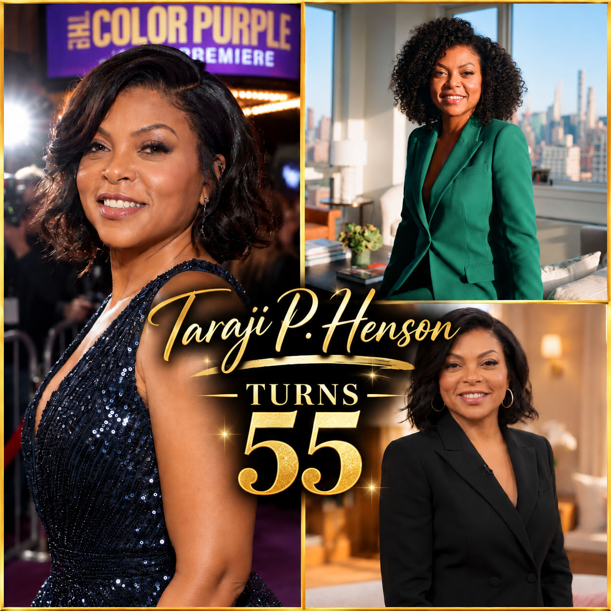Taraji P. Henson Celebrates 55 Years of Life, Talent and Black Excellence