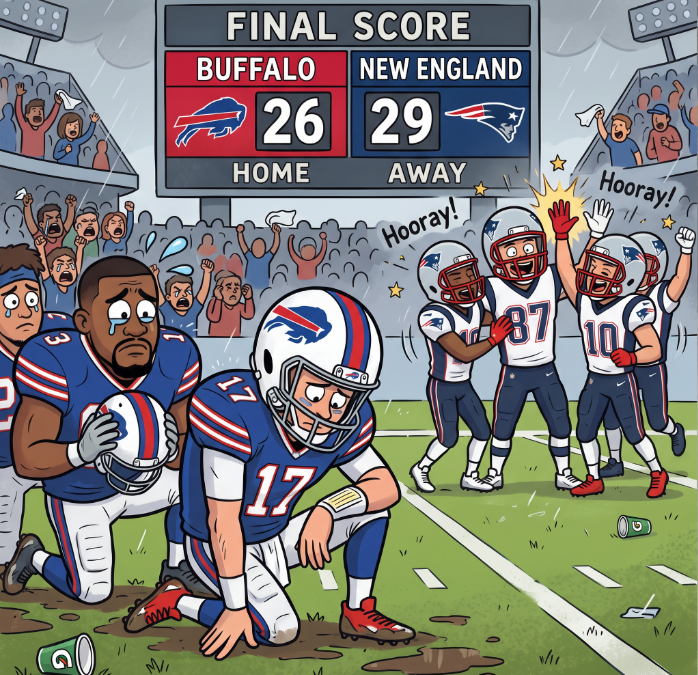 Patriots Rally Past Bills in Dramatic AFC East Showdown