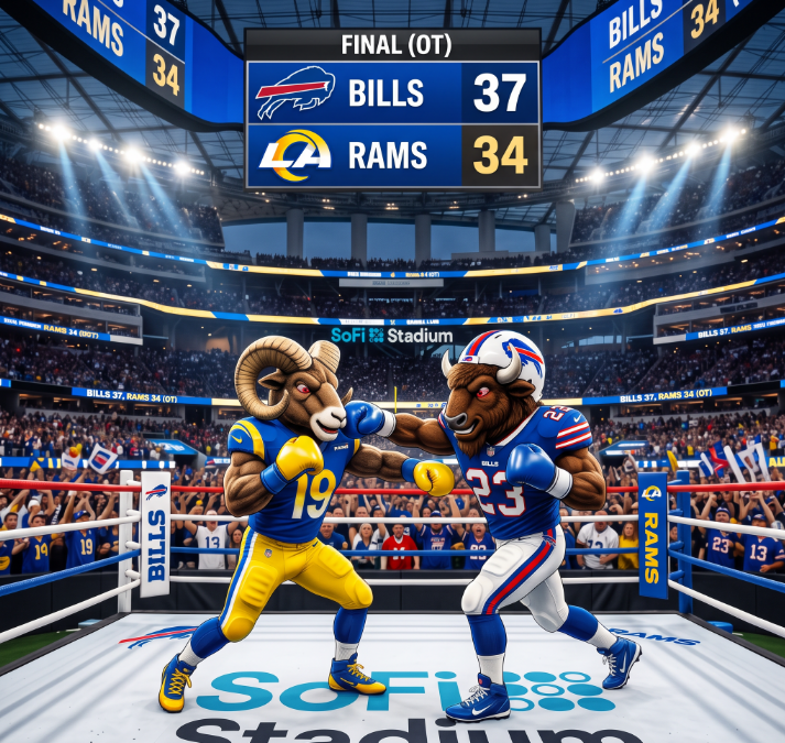 Buffalo Bills Defeat Los Angeles Rams 37–34 in Thrilling Overtime Showdown