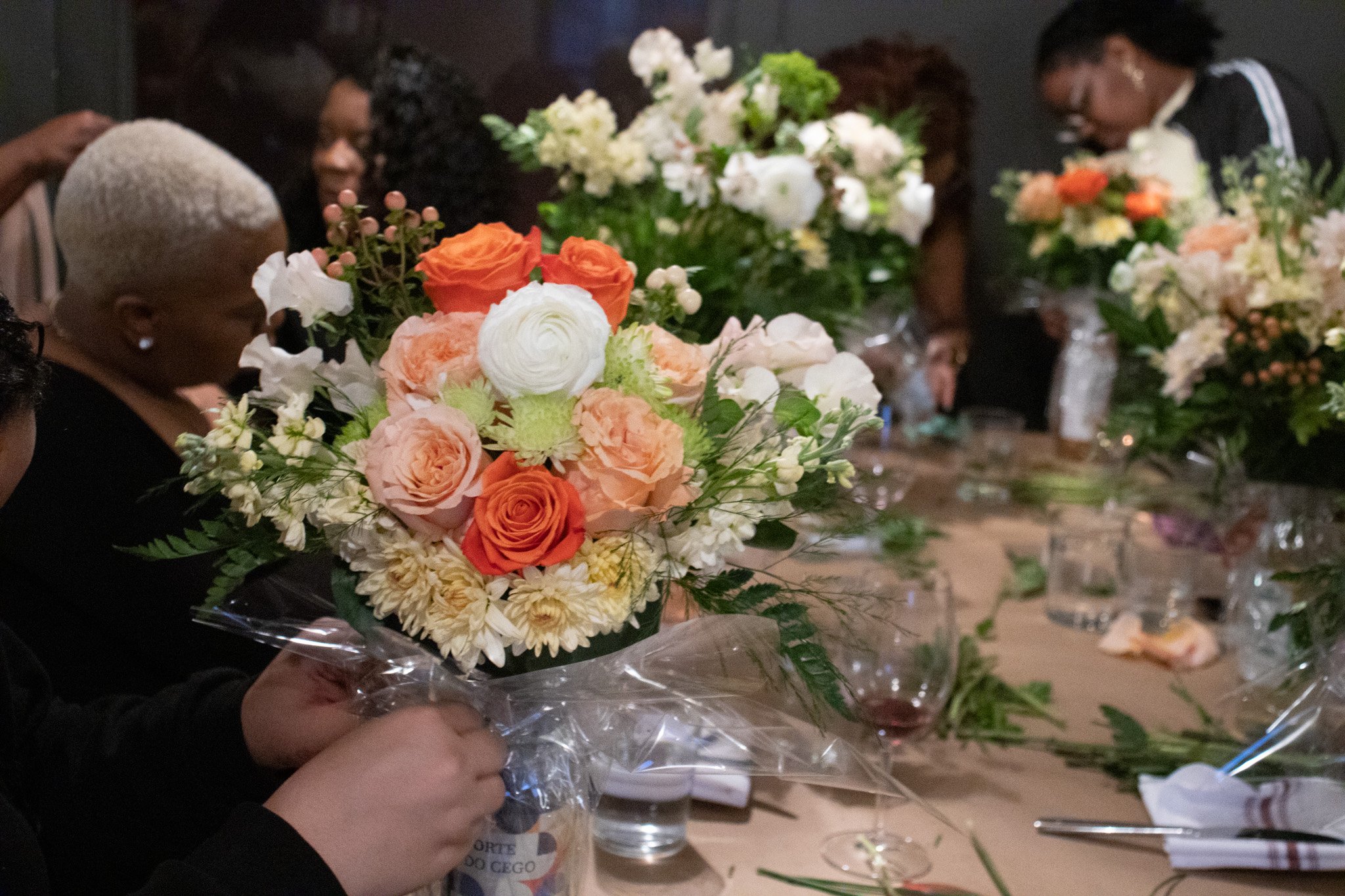 A floral workshop hosted by a Black queer woman florist in Washington DC and the greater DMV area
