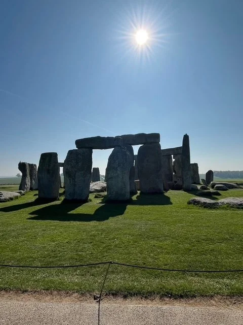 Image of Stonehenge taken while on a family vacation to London