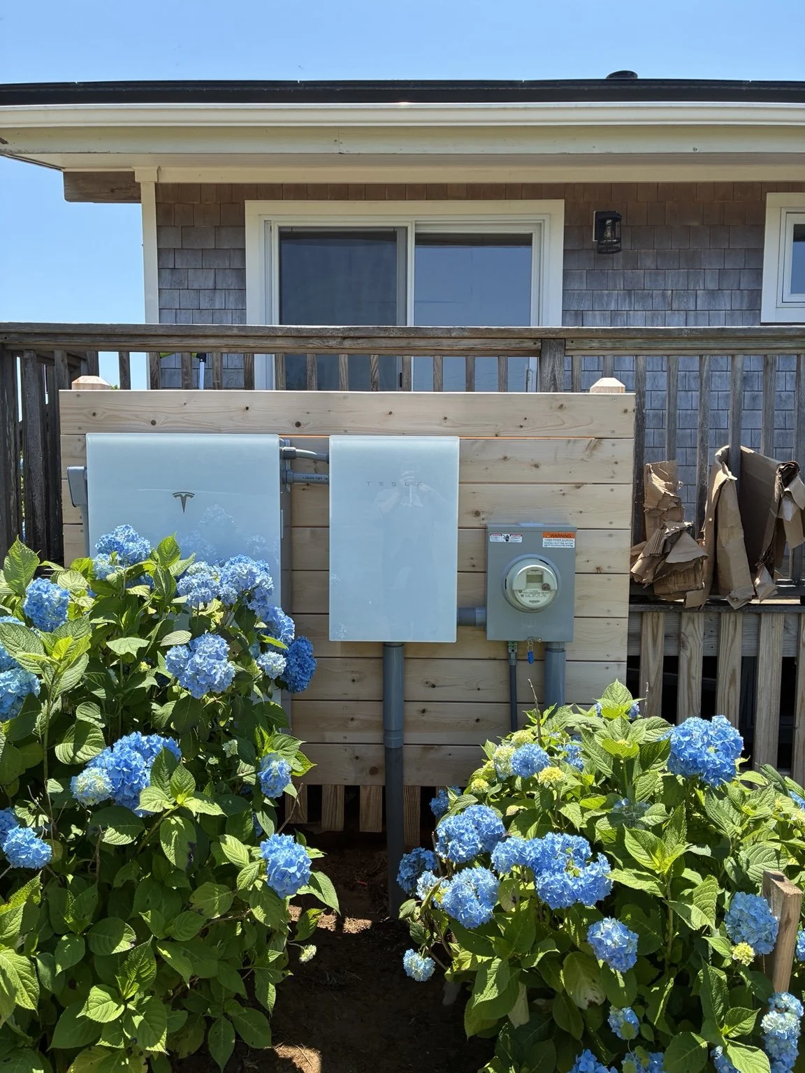 Tesla Powerwall battery and energy equipment installed by Source Electric in Rhode Island