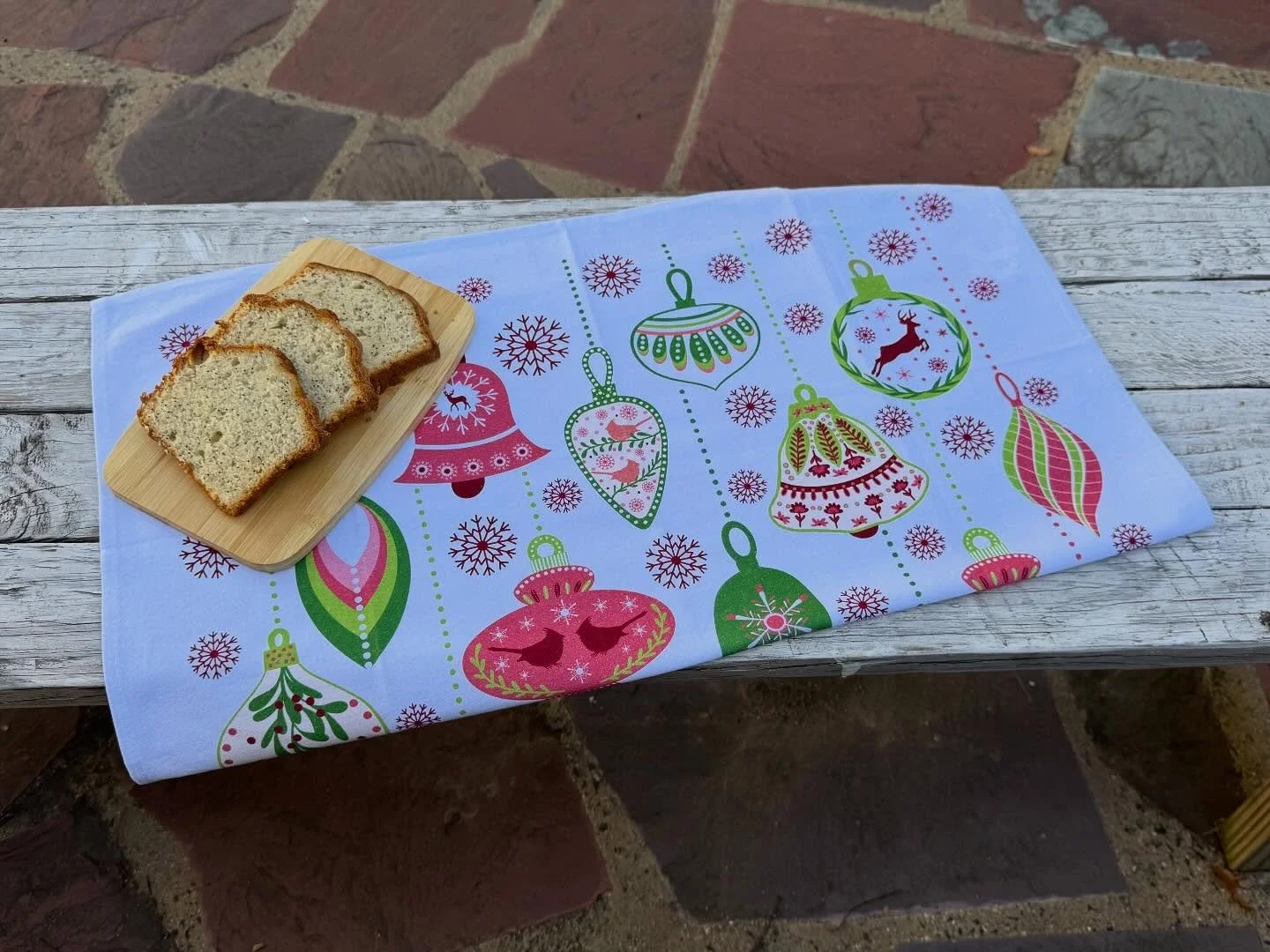 Today my son decided, completely on his own, to unpack, clean, and reorganize the entire fridge. Halfway through, it got very quiet&hellip; and then I heard: &ldquo;I&rsquo;m definitely buying one of your tea towels, Mom.&rdquo;
Me: &ldquo;Oh? Why?&r