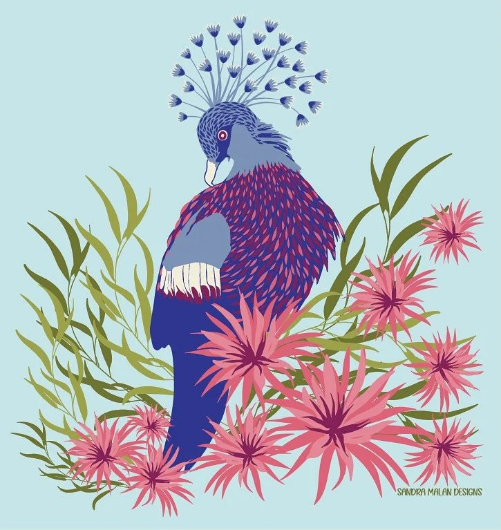 Meet January! A little majestic, a little mysterious, just like the year ahead.
This crowned beauty is the first in my 2026 calendar. I imagined her as a symbol of quiet strength&hellip; the kind that doesn&rsquo;t need to rush, impress, or shout. Ju