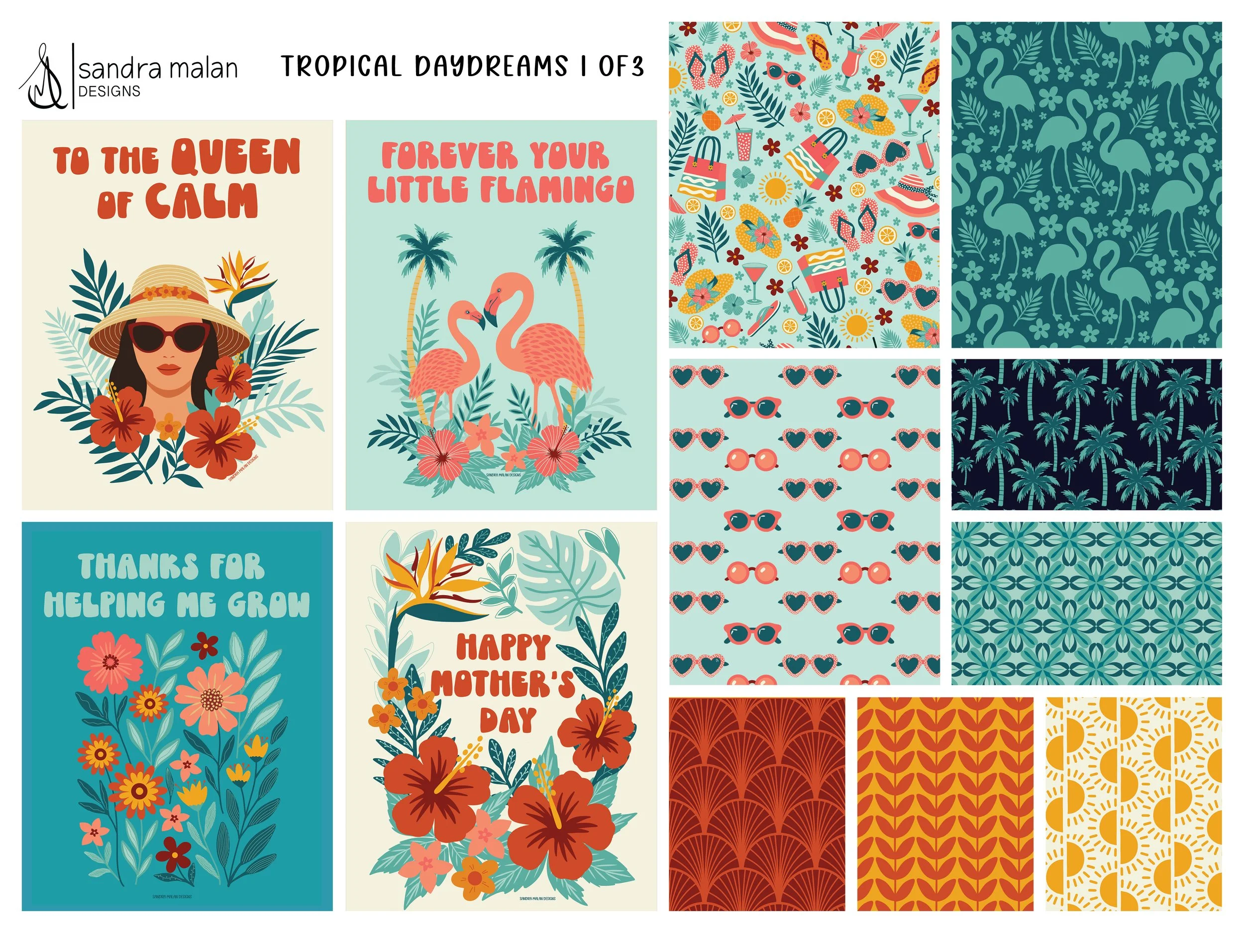TROPICAL DAYDREAMS I 0F3
