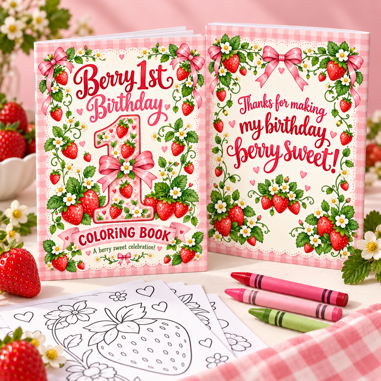 Berry 1st Coloring book