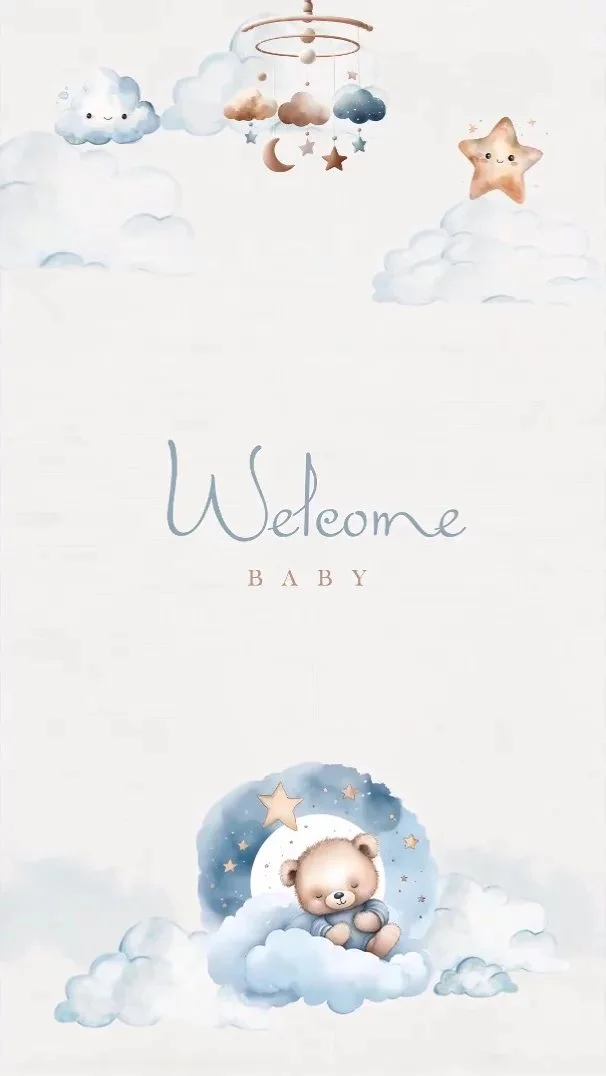 Custom Birth Reveal Video