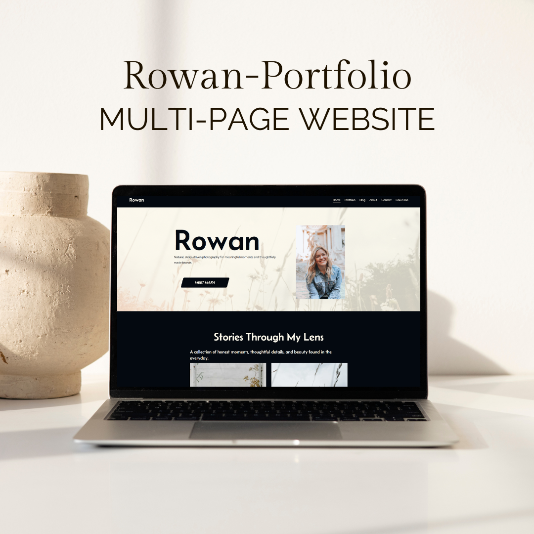 Rowan Squarespace Template