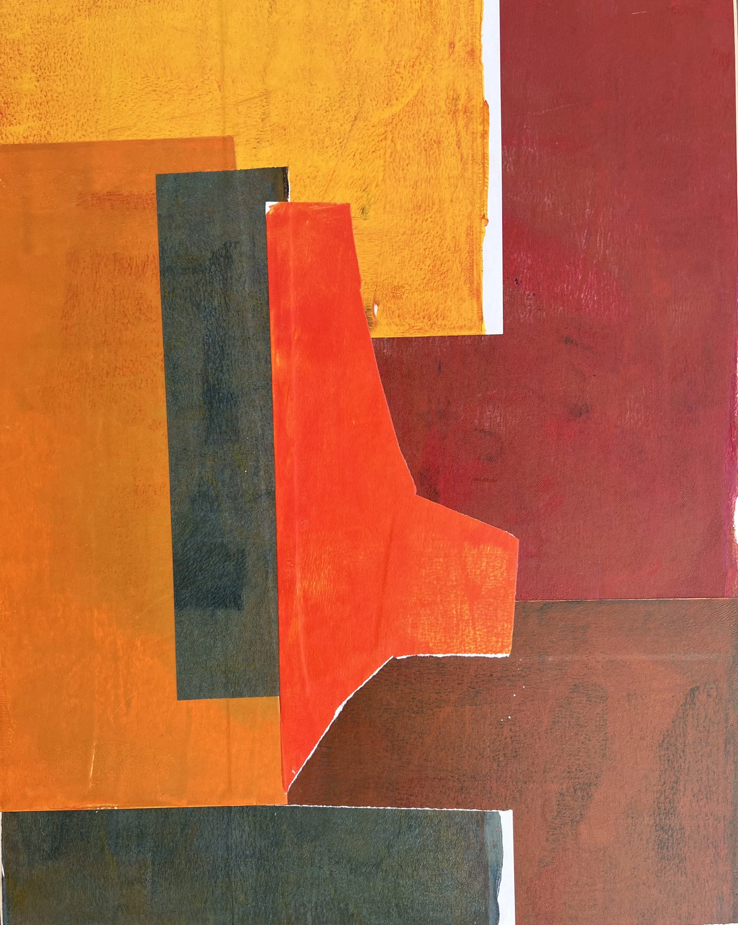 No. 16
Paper and acrylic on panel
16” x 20”
$300
